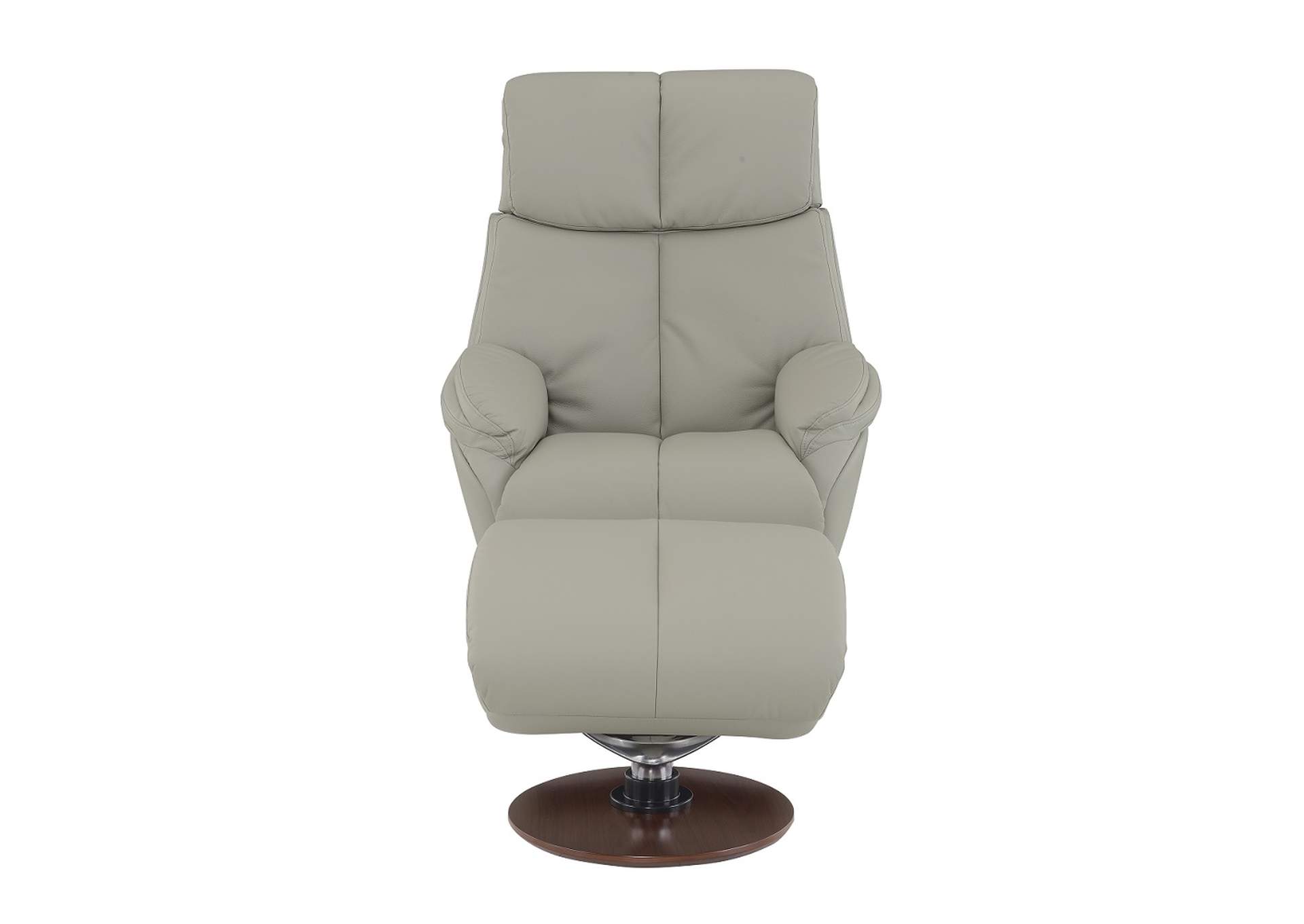Kandoro Motion Accent Chair with Swivel and Ottoman