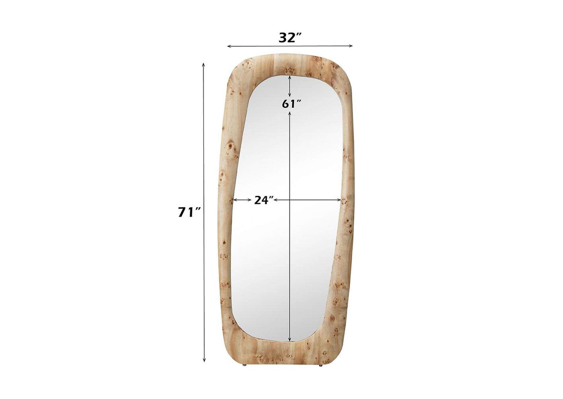 Dana Floor Mirror image 5