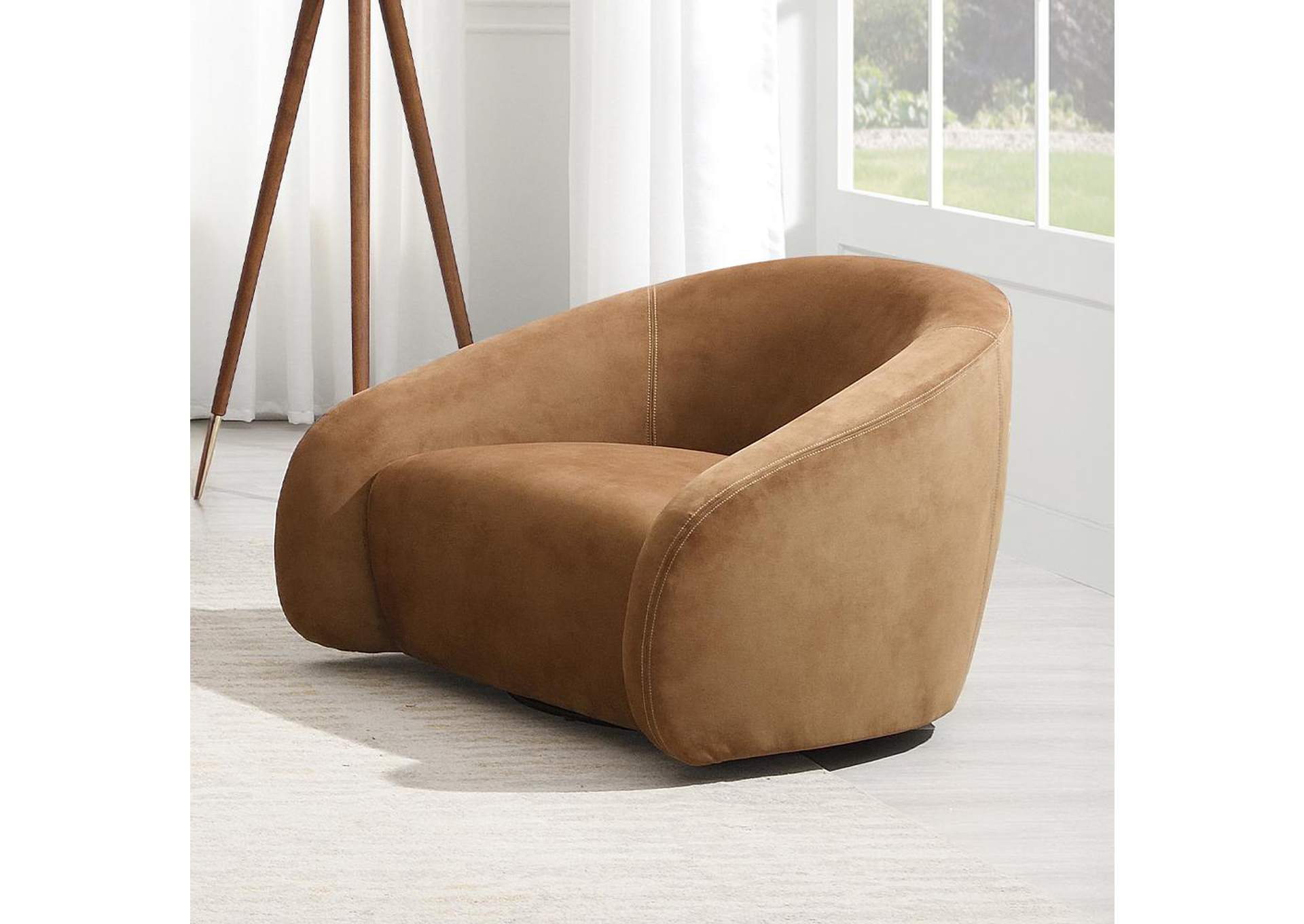 Zoey Accent Chair with Swivel image 7