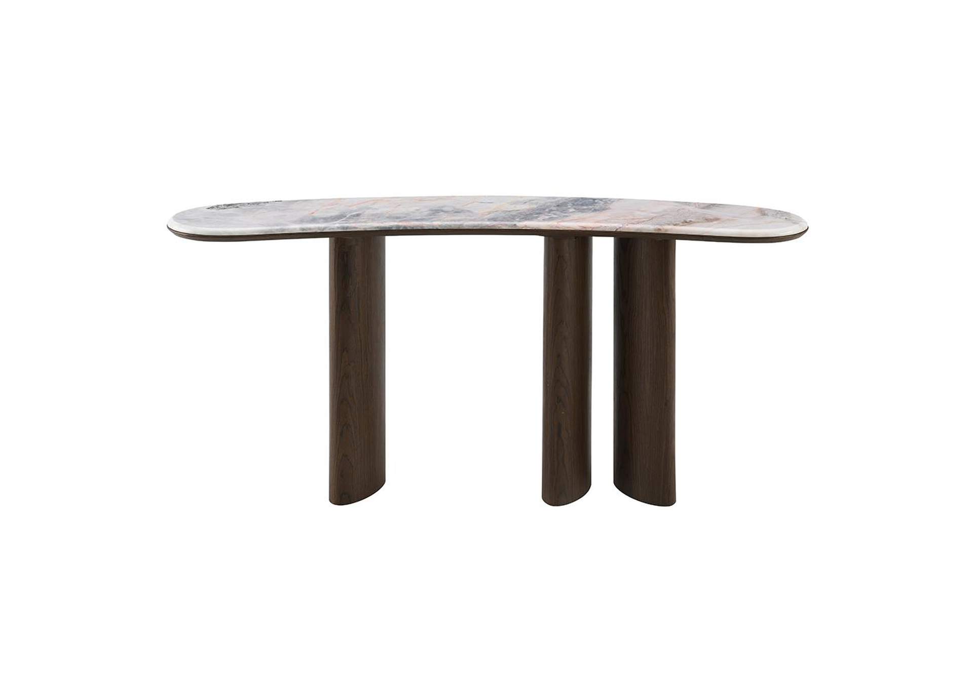 Hanale Console Table with Natural Marble image 4