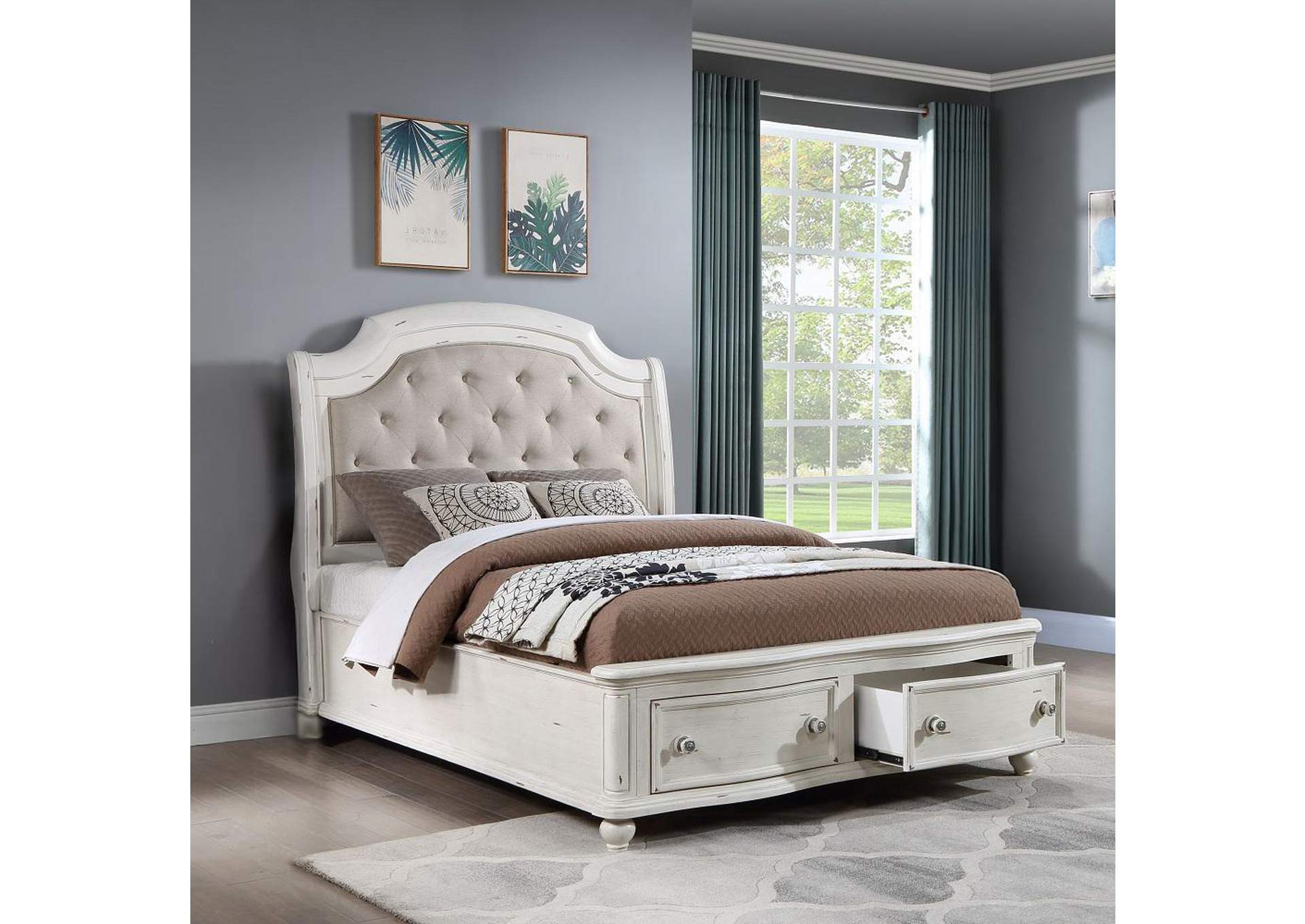 Jaqueline Ek Bed with Storage image 1