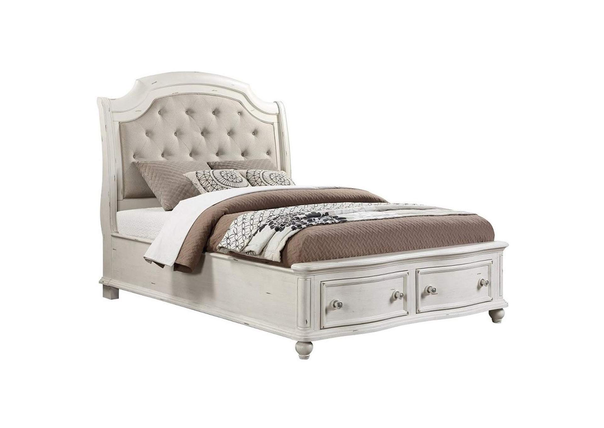 Jaqueline Queen Bed with Storage image 3