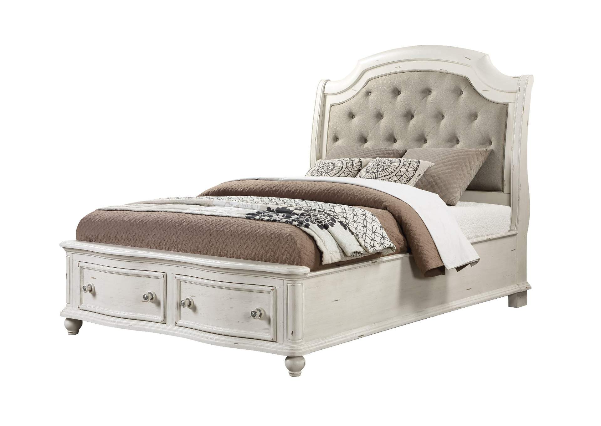 Jaqueline Queen Bed with Storage image 3