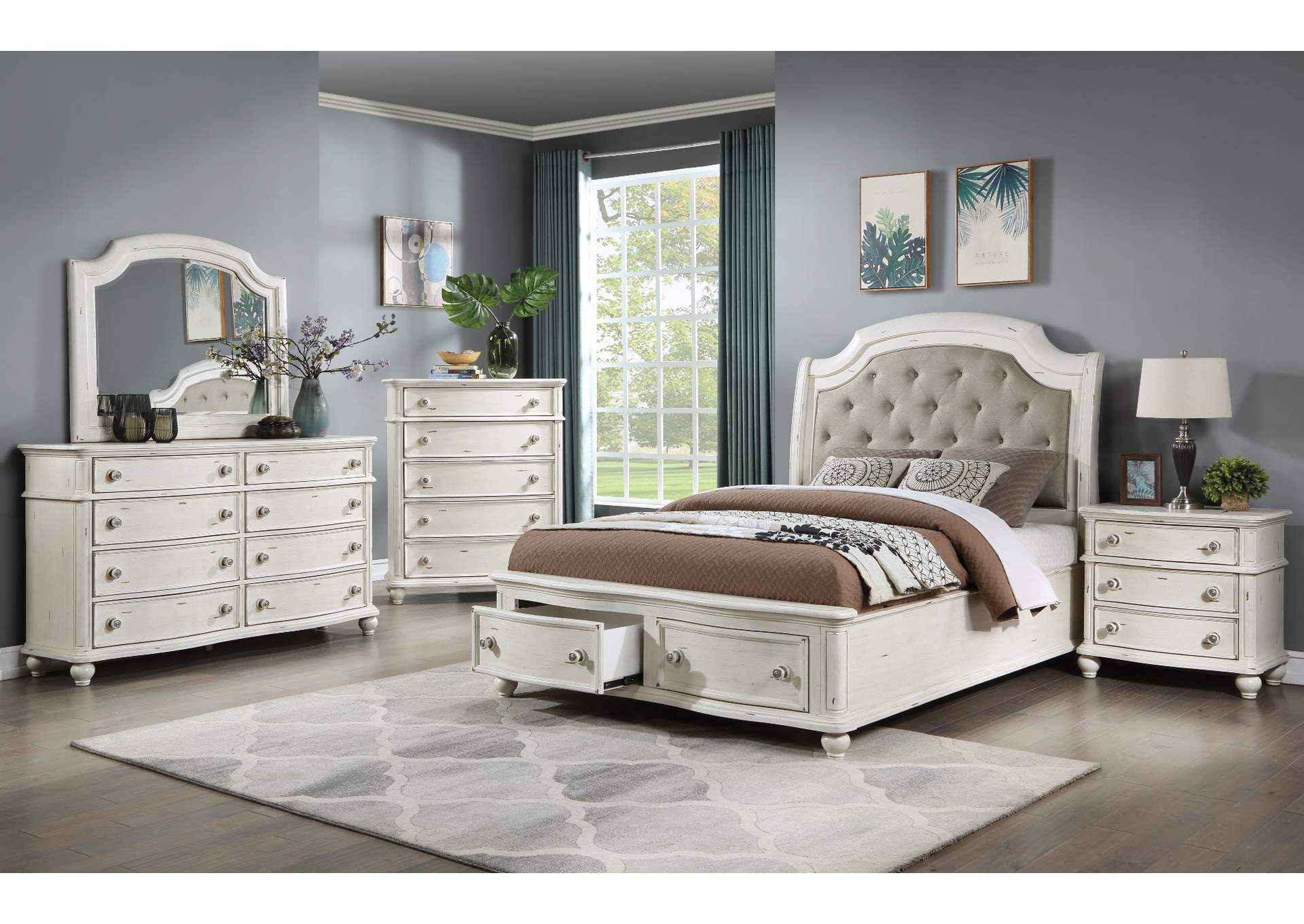 Jaqueline Queen Bed with Storage image 8