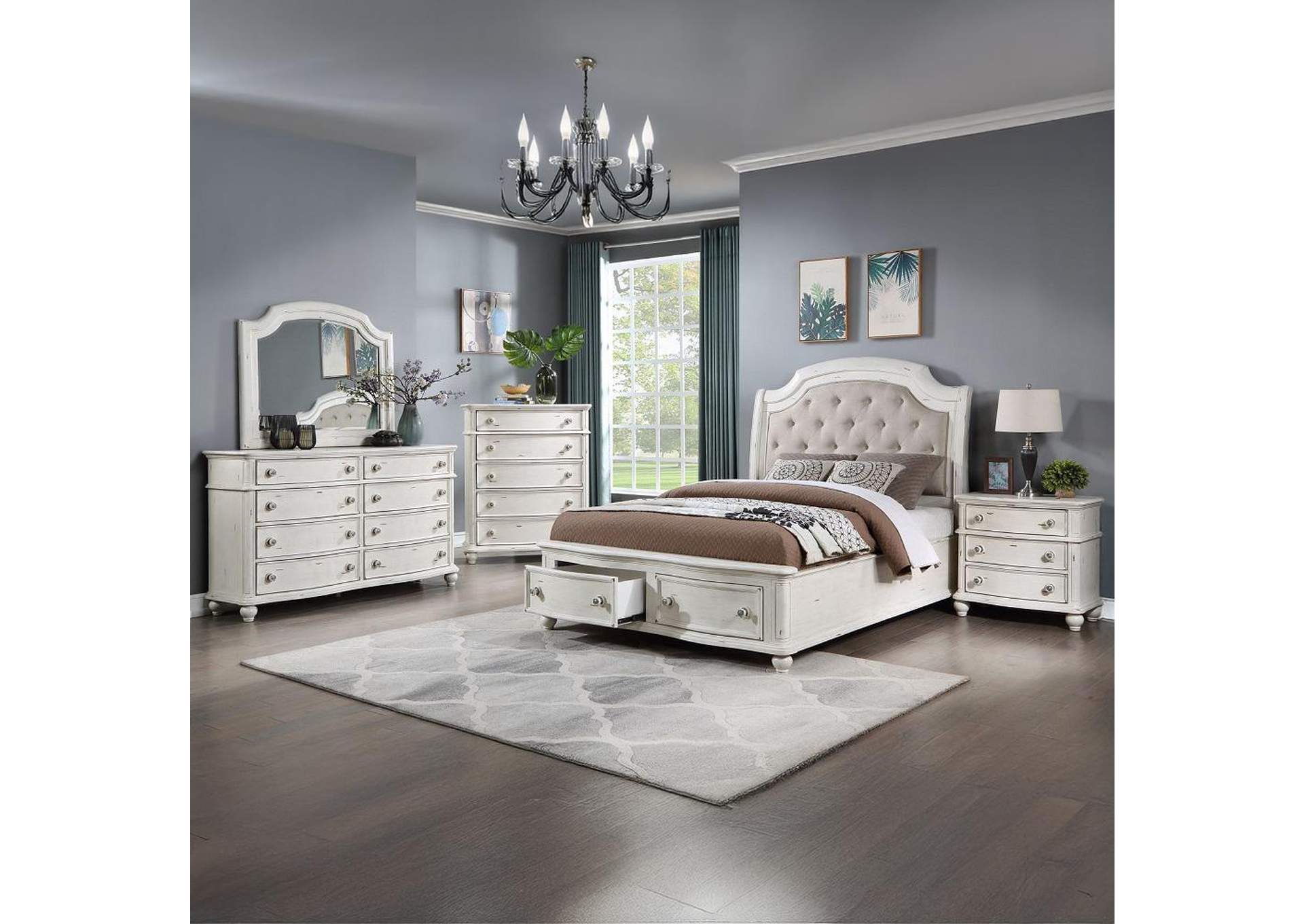 Jaqueline Queen Bed with Storage image 8