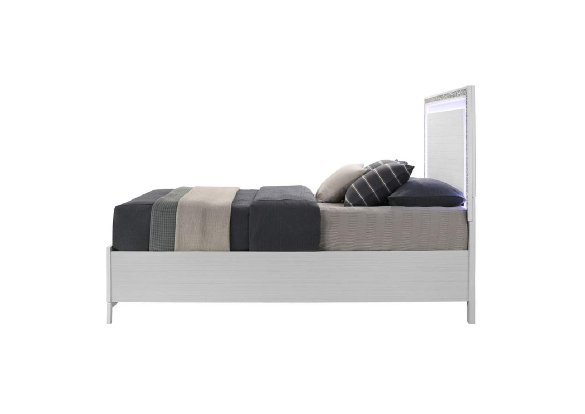 Haiden Ek Bed with Led and Storage image 5