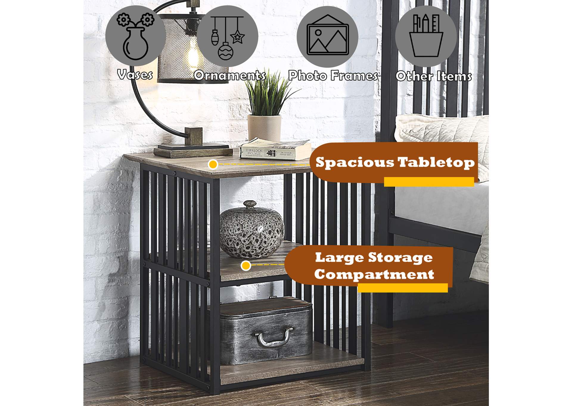 Zudora Nightstand image 10