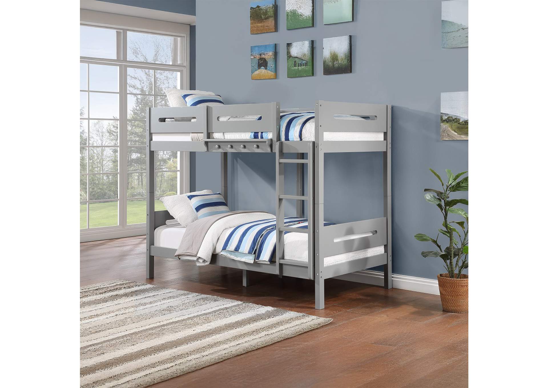 Edah Twin-Twin Bunk Bed image 1