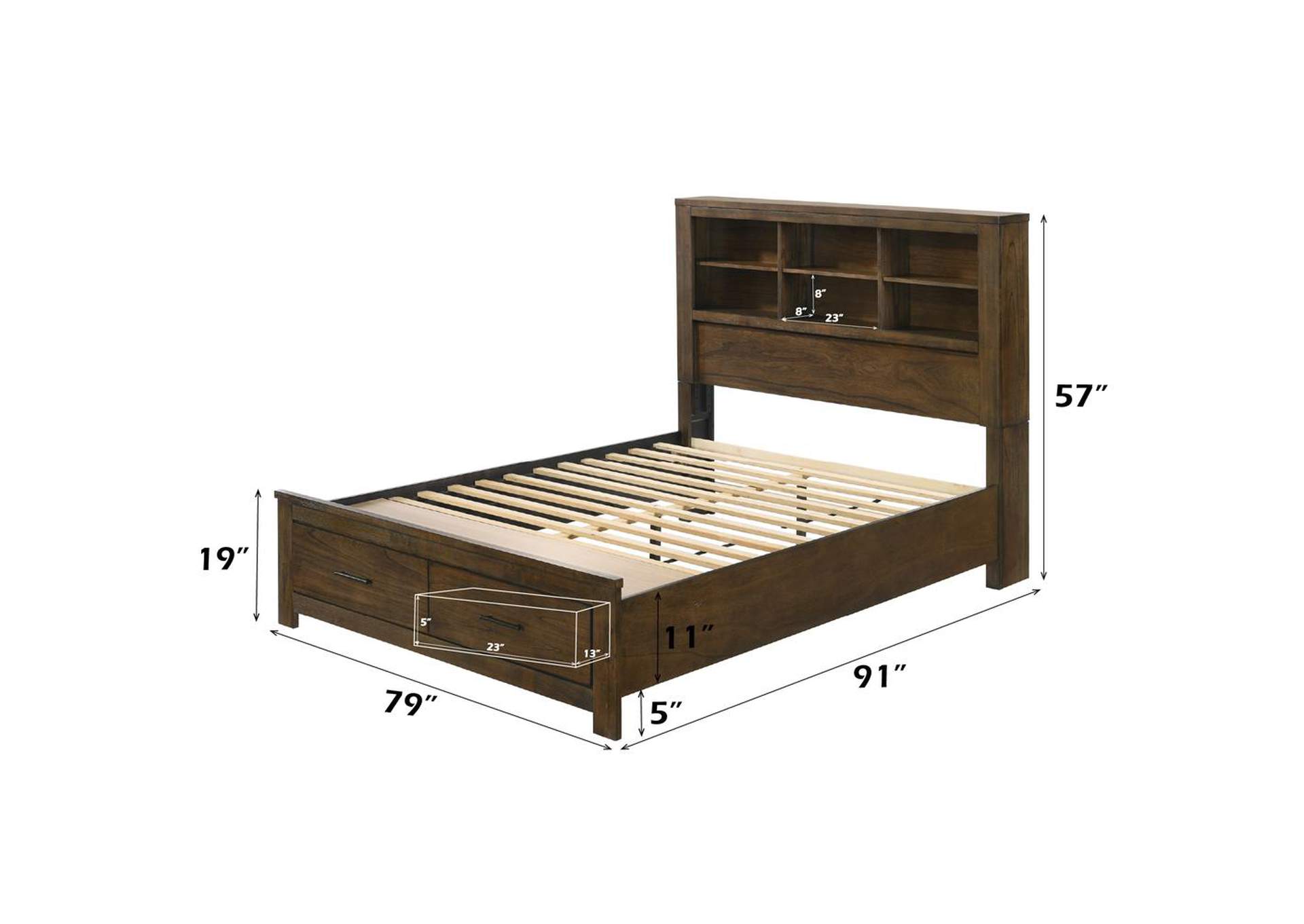 Merrilee Ii Ek Bed with Storage image 9