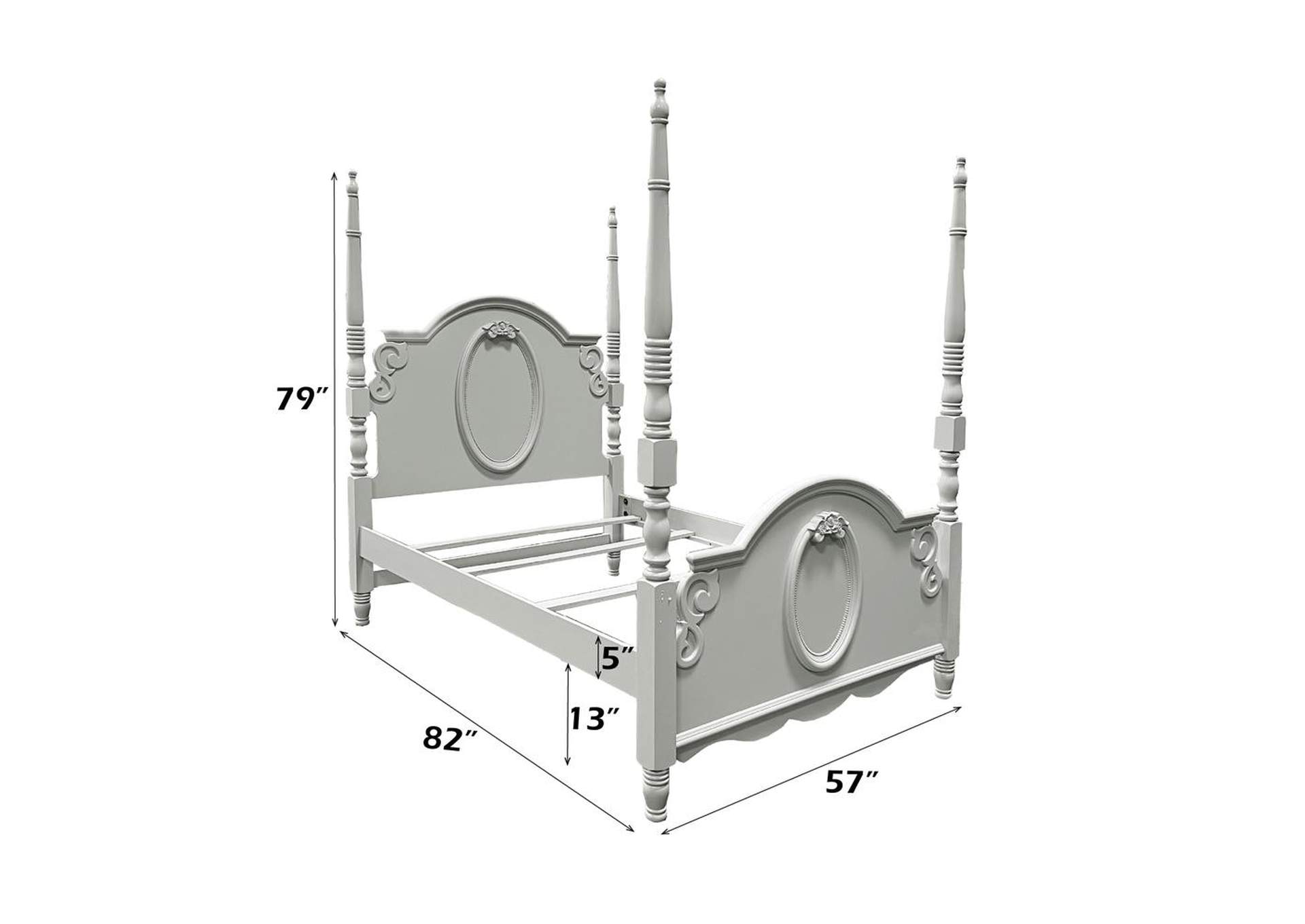Flora Full Bed with Poster image 8