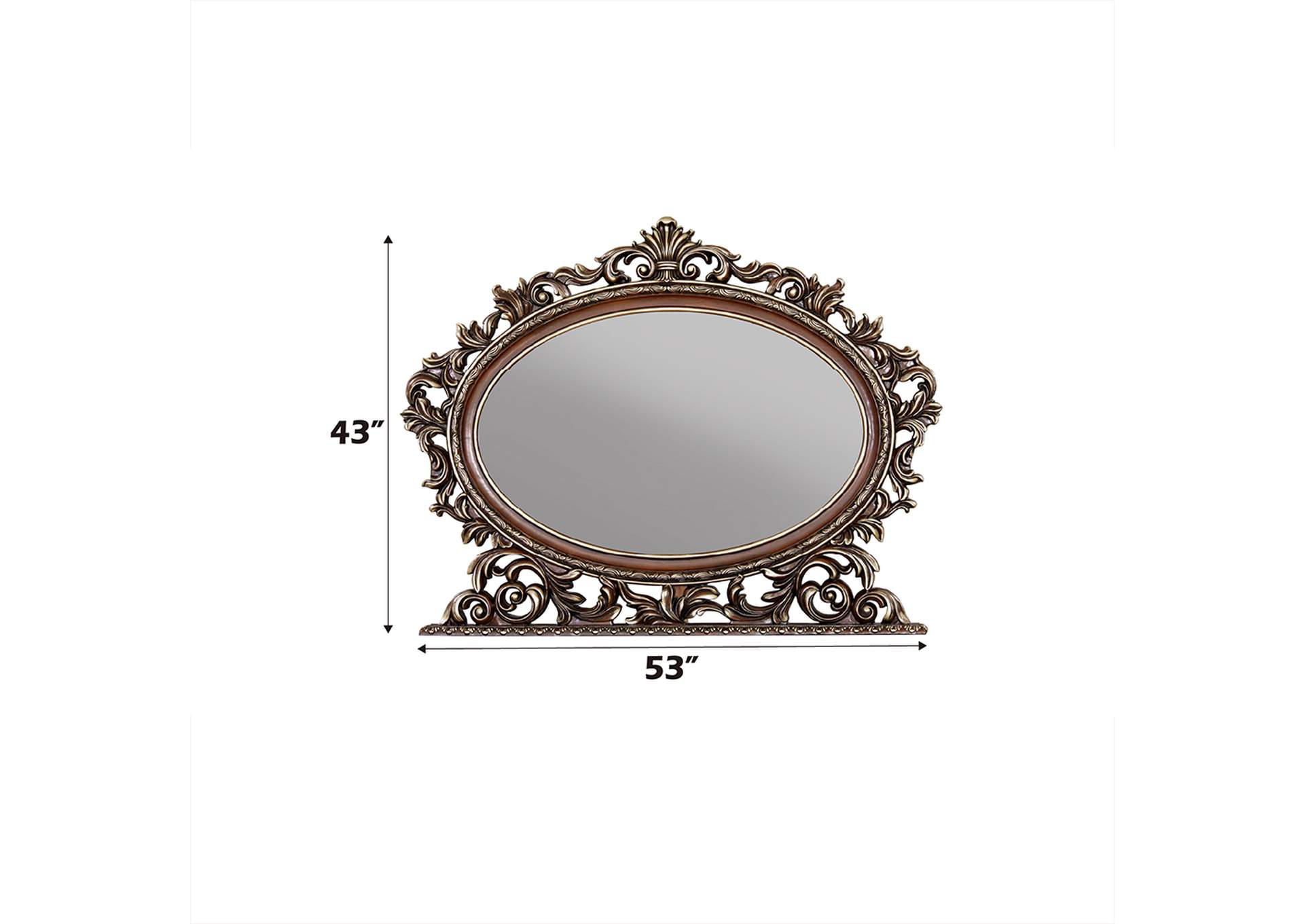 Devany Oval Mirror image 5