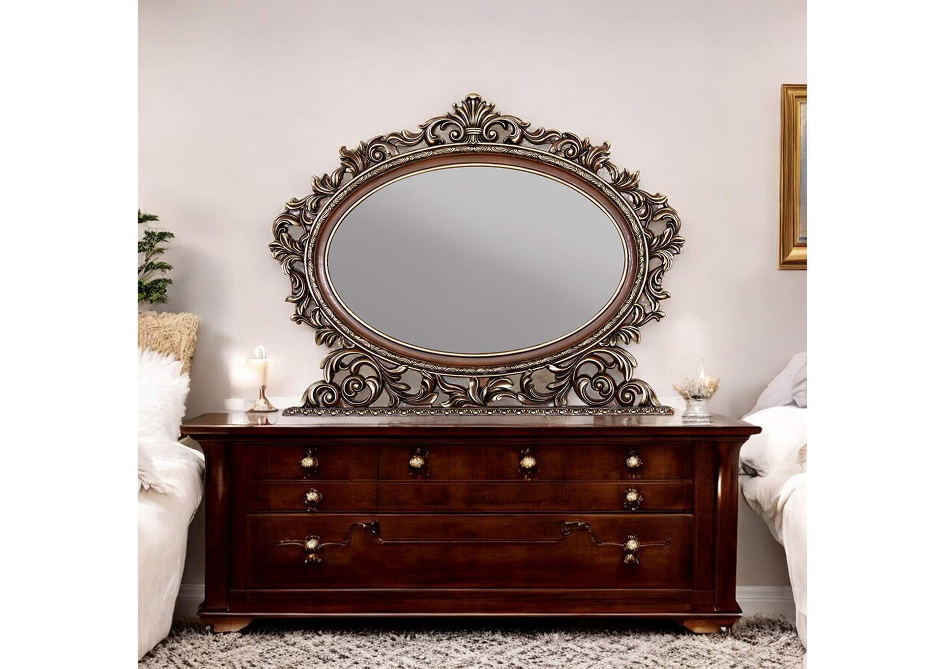 Devany Oval Mirror image 7