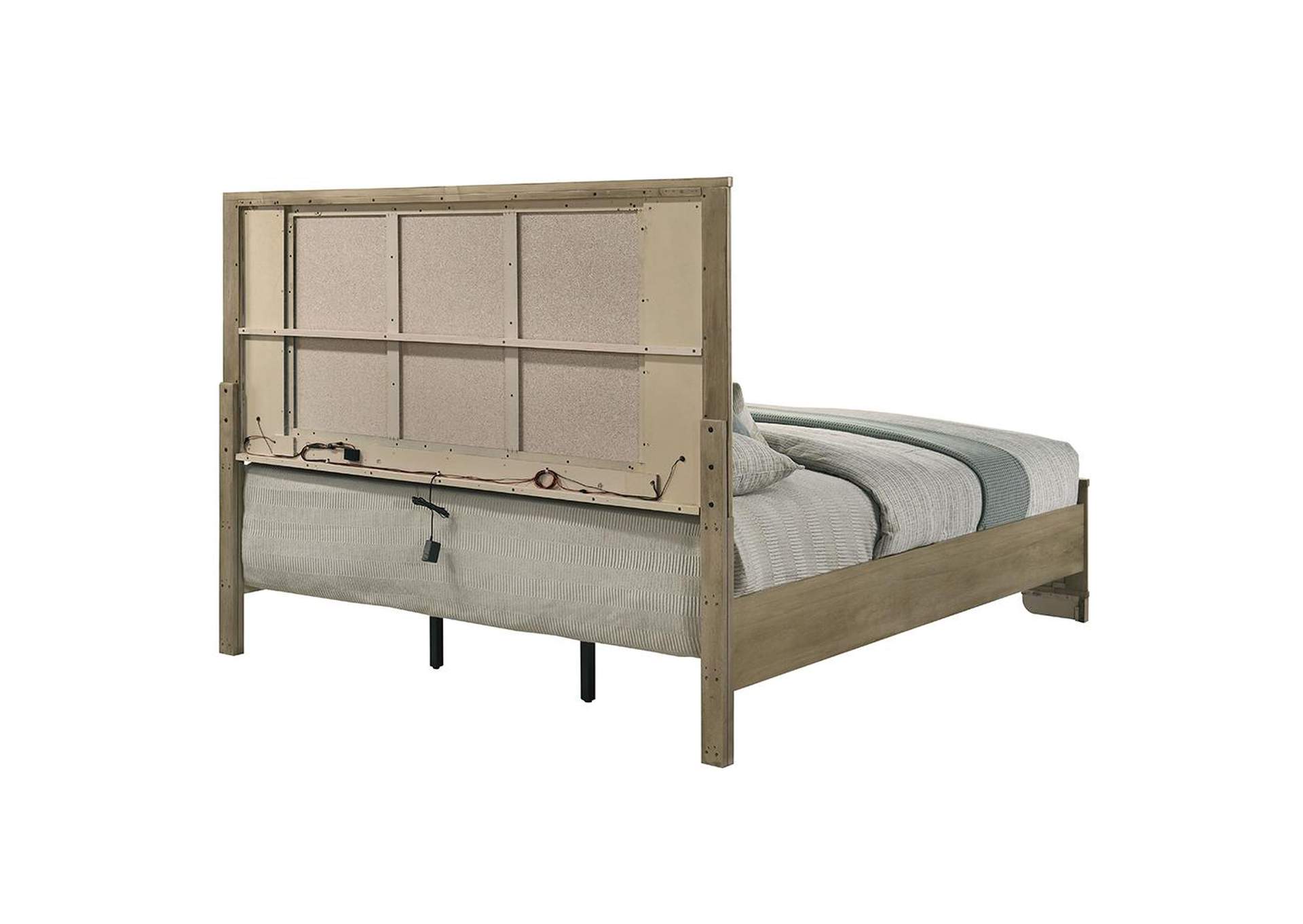Lakkari Queen Bed with Led image 7