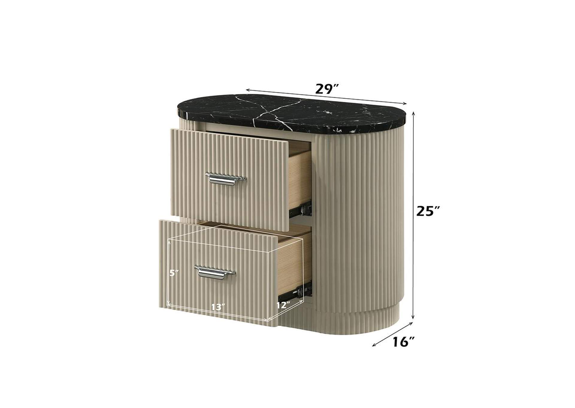 Travonte Nightstand image 11