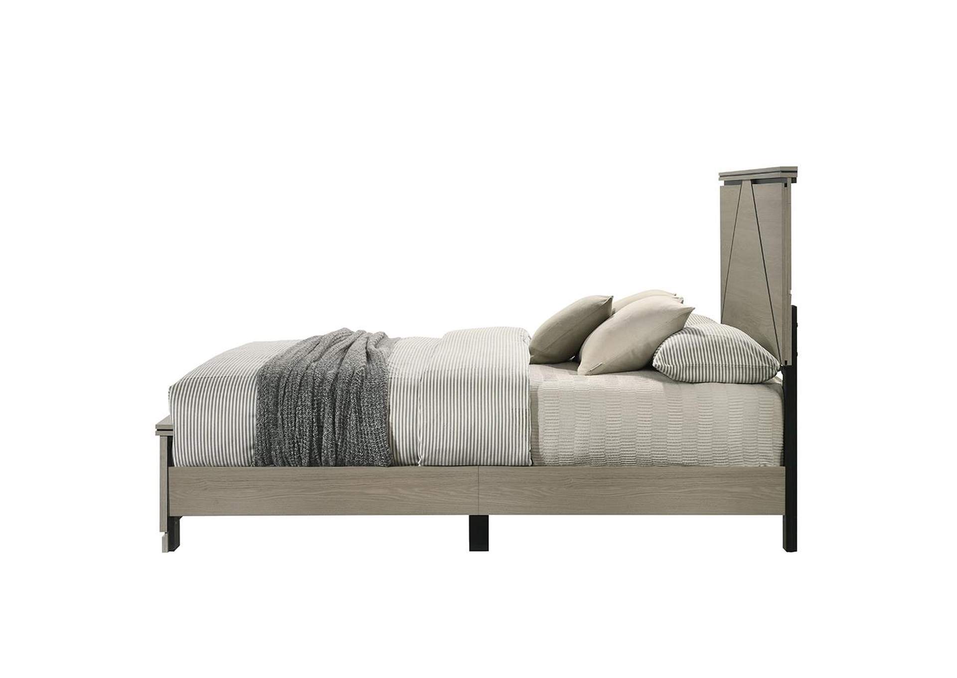 Joanna Queen Bed with Led image 5