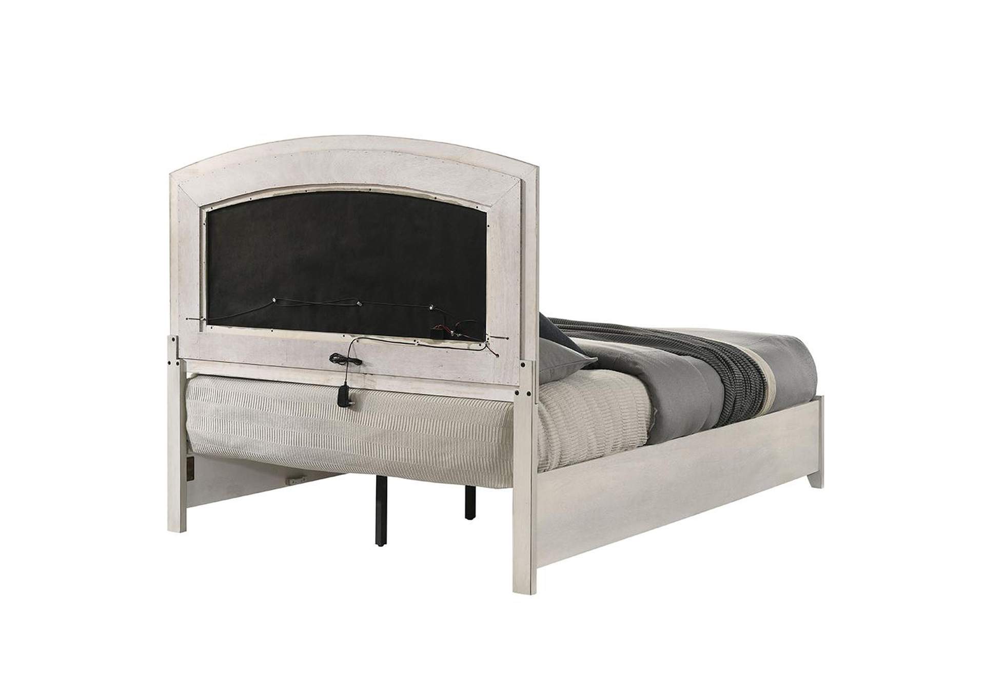 Ramondi Queen Bed with Storage and Led image 6
