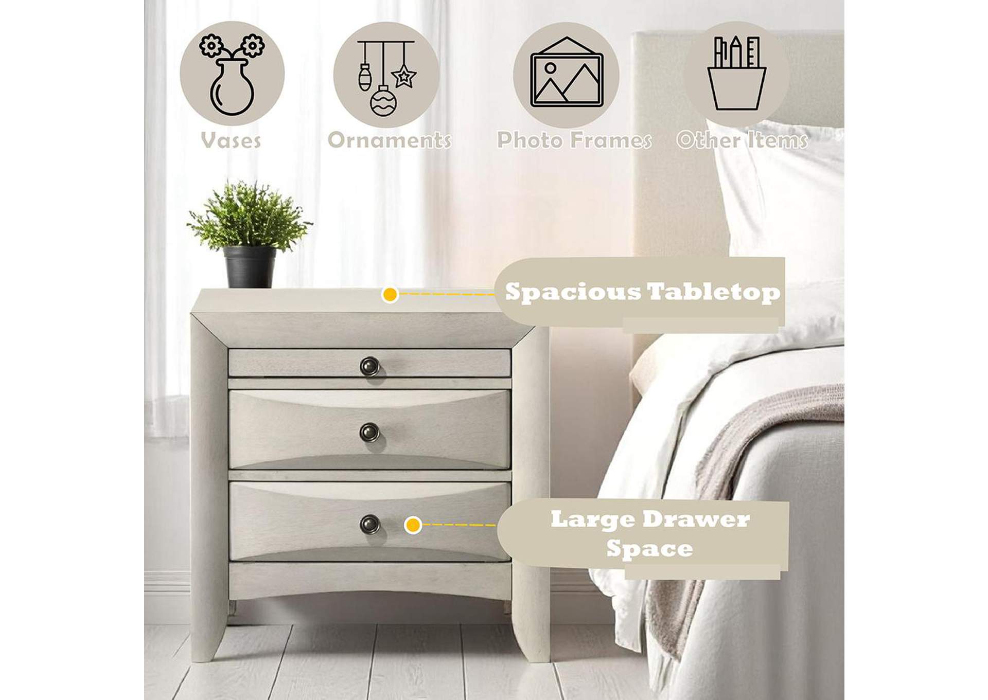 Ramondi Nightstand image 10