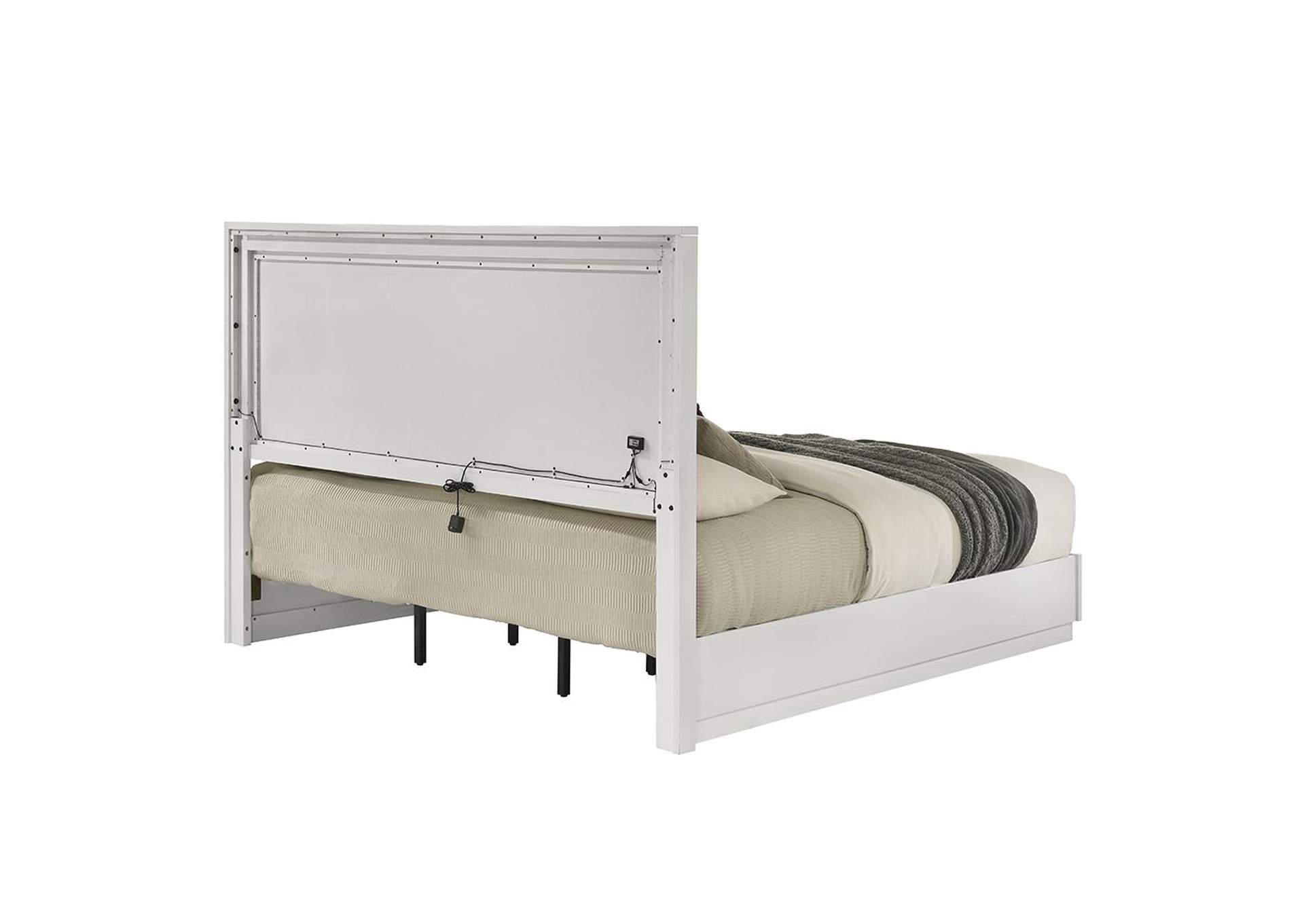 Esther Queen Bed with Led image 7