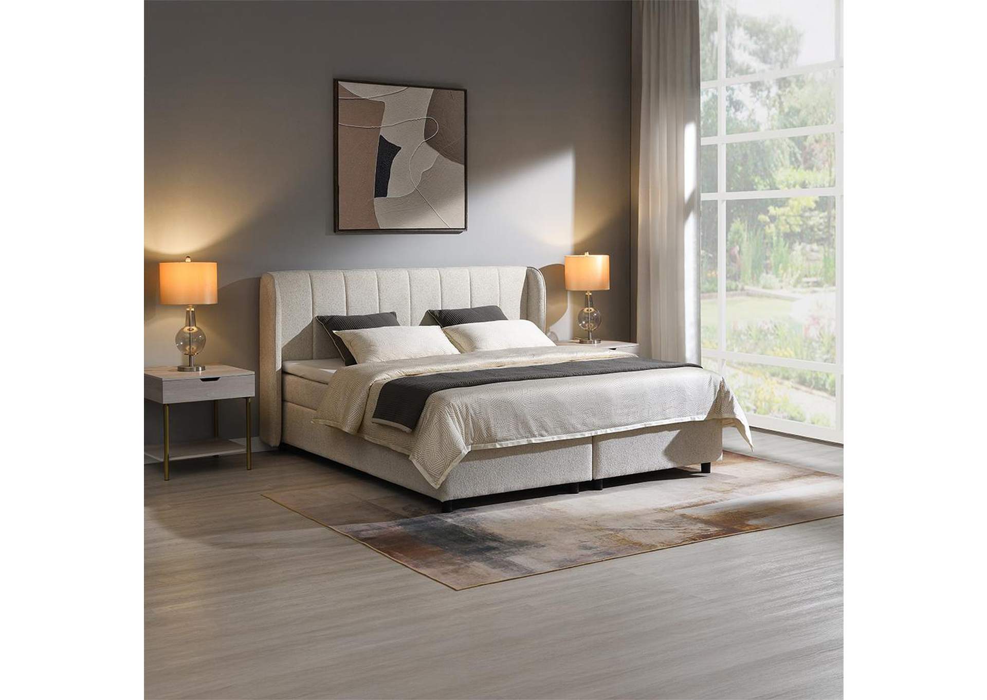 Adonia Queen Bed with Storage image 1