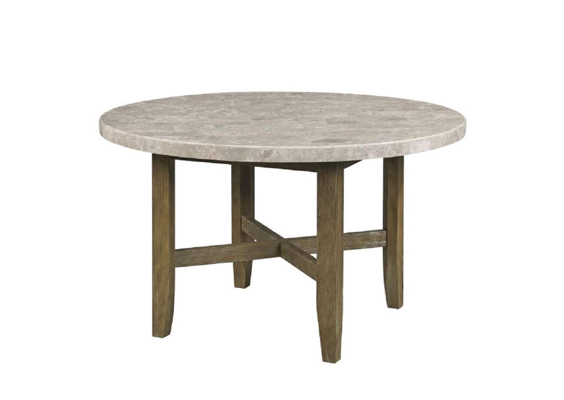 Karsen Dining Table with Marble Top image 3