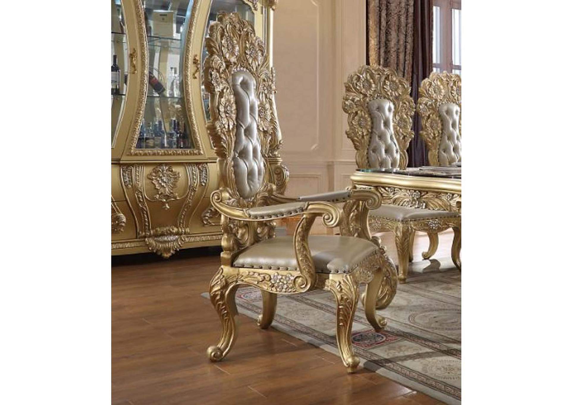 Cabriole Arm Chair - Set of 2