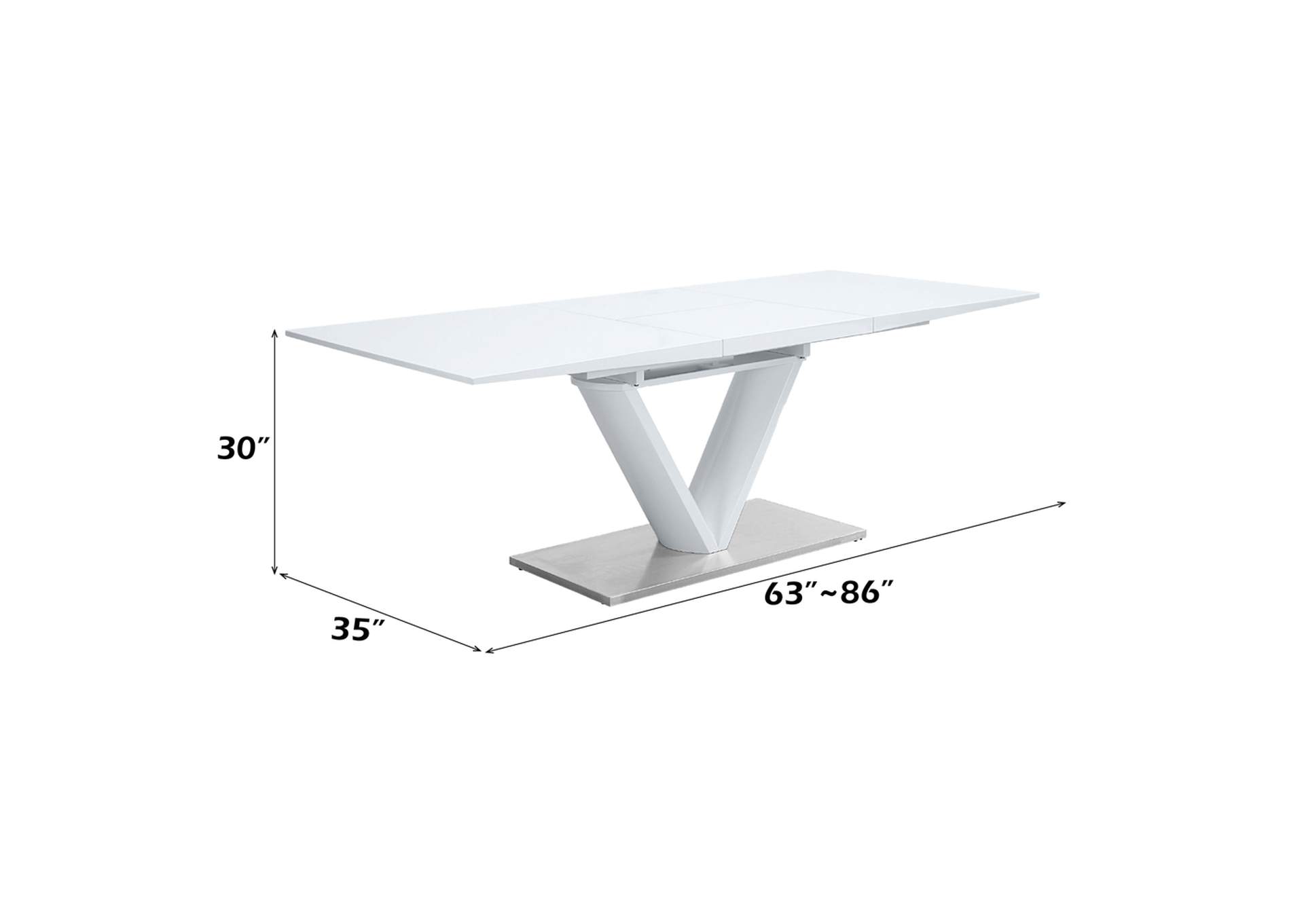 Gallegos Dining Table with Leaf image 9