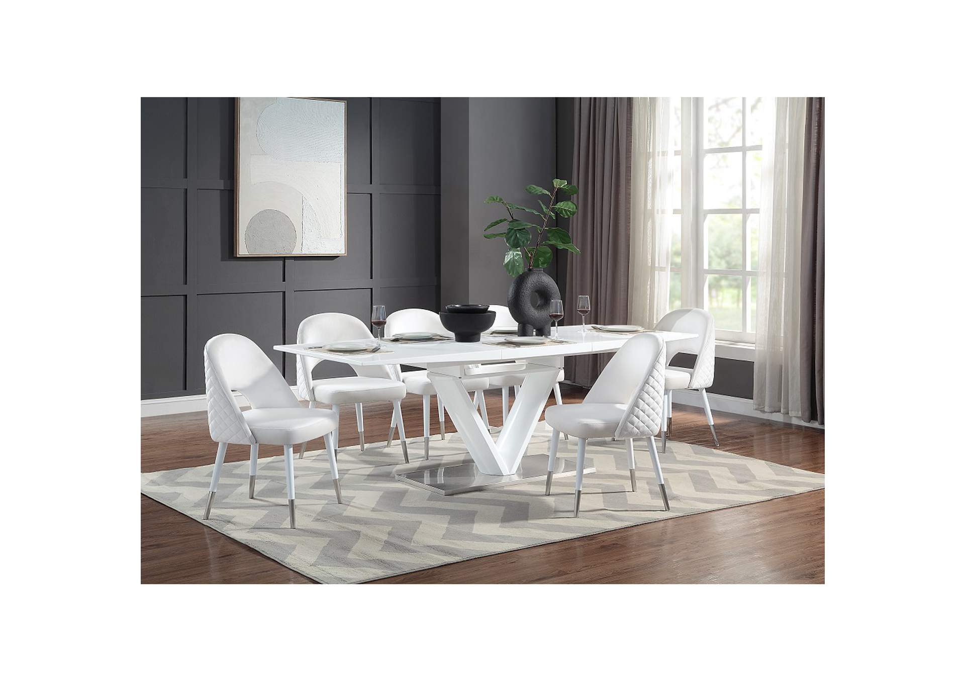 Gallegos Dining Table with Leaf image 8