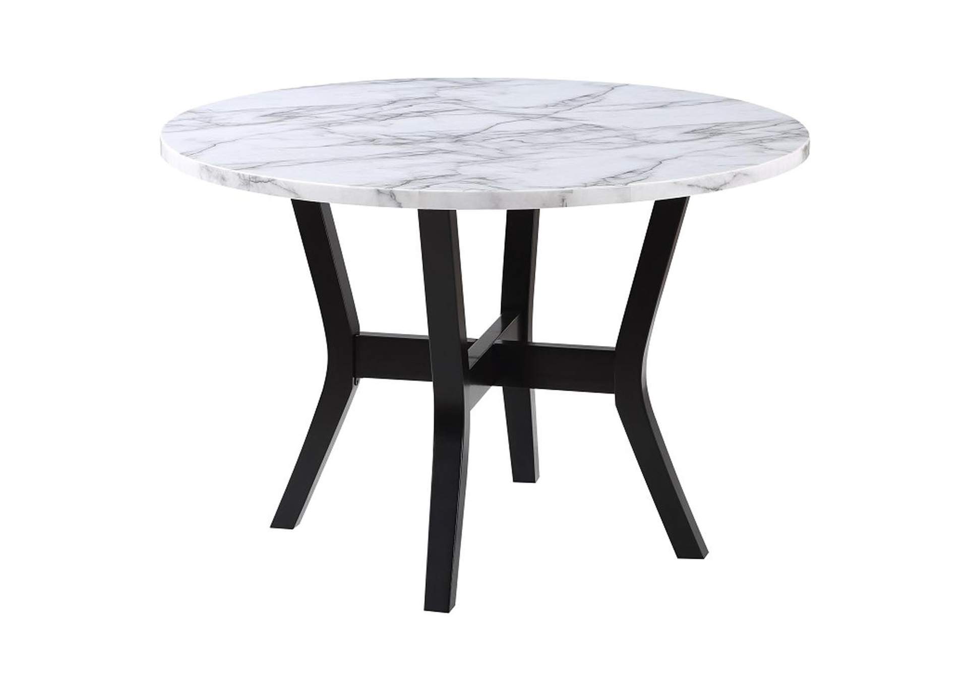 Kusa 5Pc Pack Dining Set with Engineered Stone Top image 3