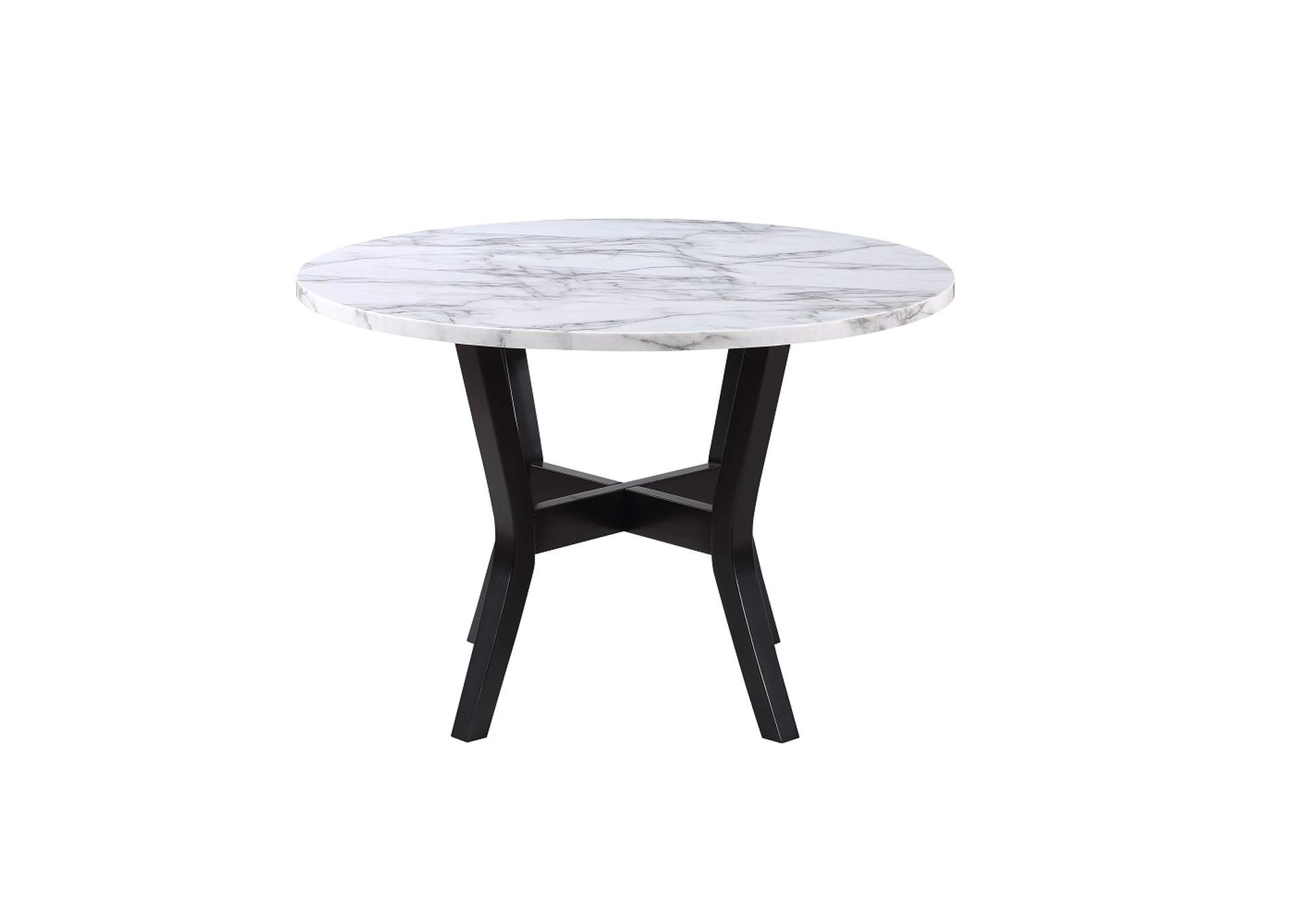 Kusa 5Pc Pack Dining Set with Engineering Stone Top image 8