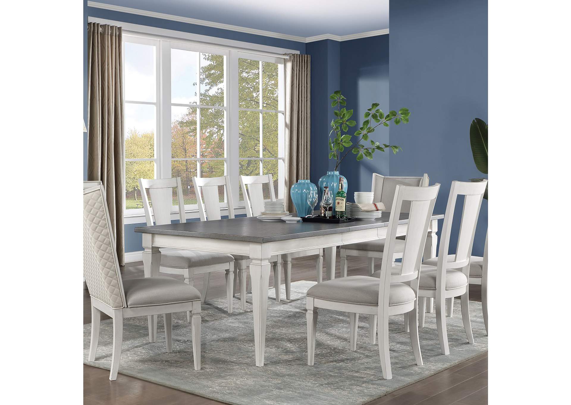 Katia Dining Table with Leaf image 1