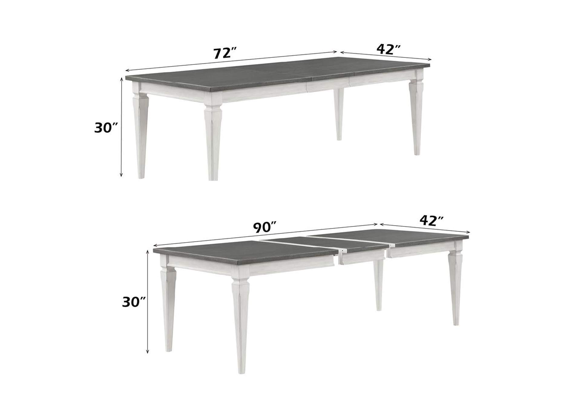 Katia Dining Table with Leaf image 8