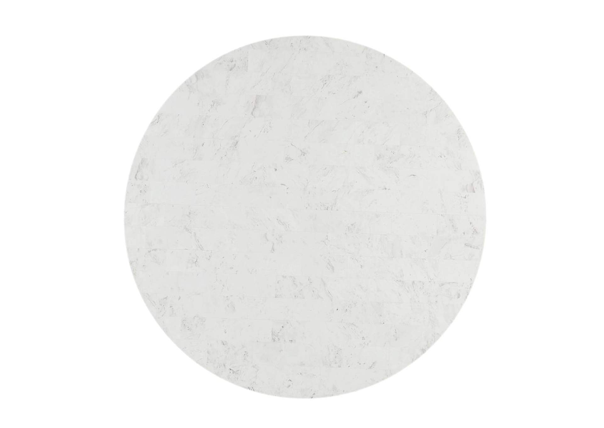 Kala Round Dining Table with Marble Top image 5