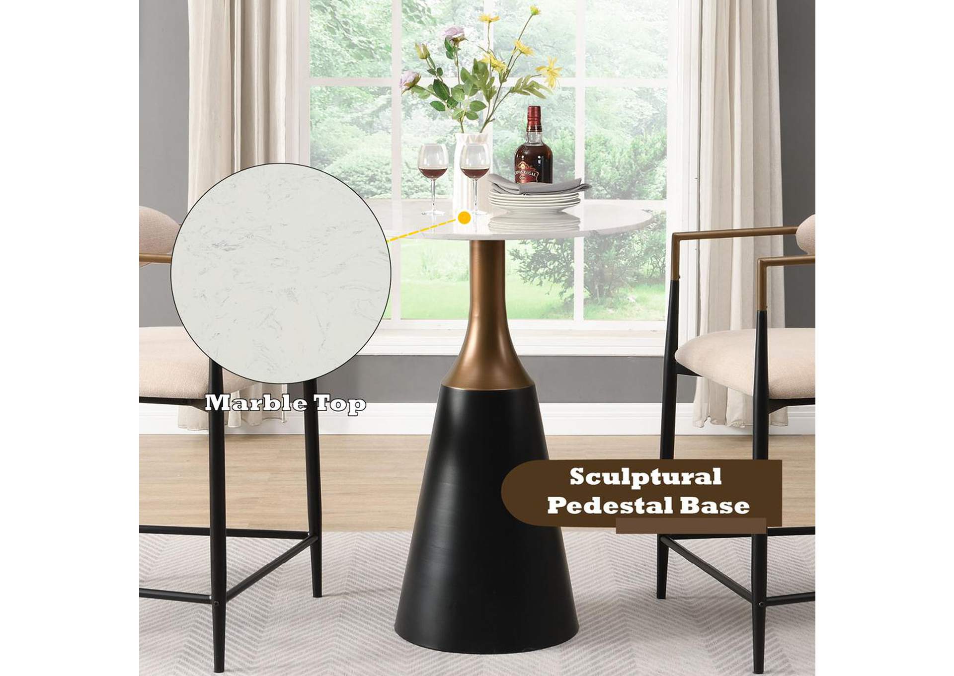 Jaramillo Counter Height Table image 8