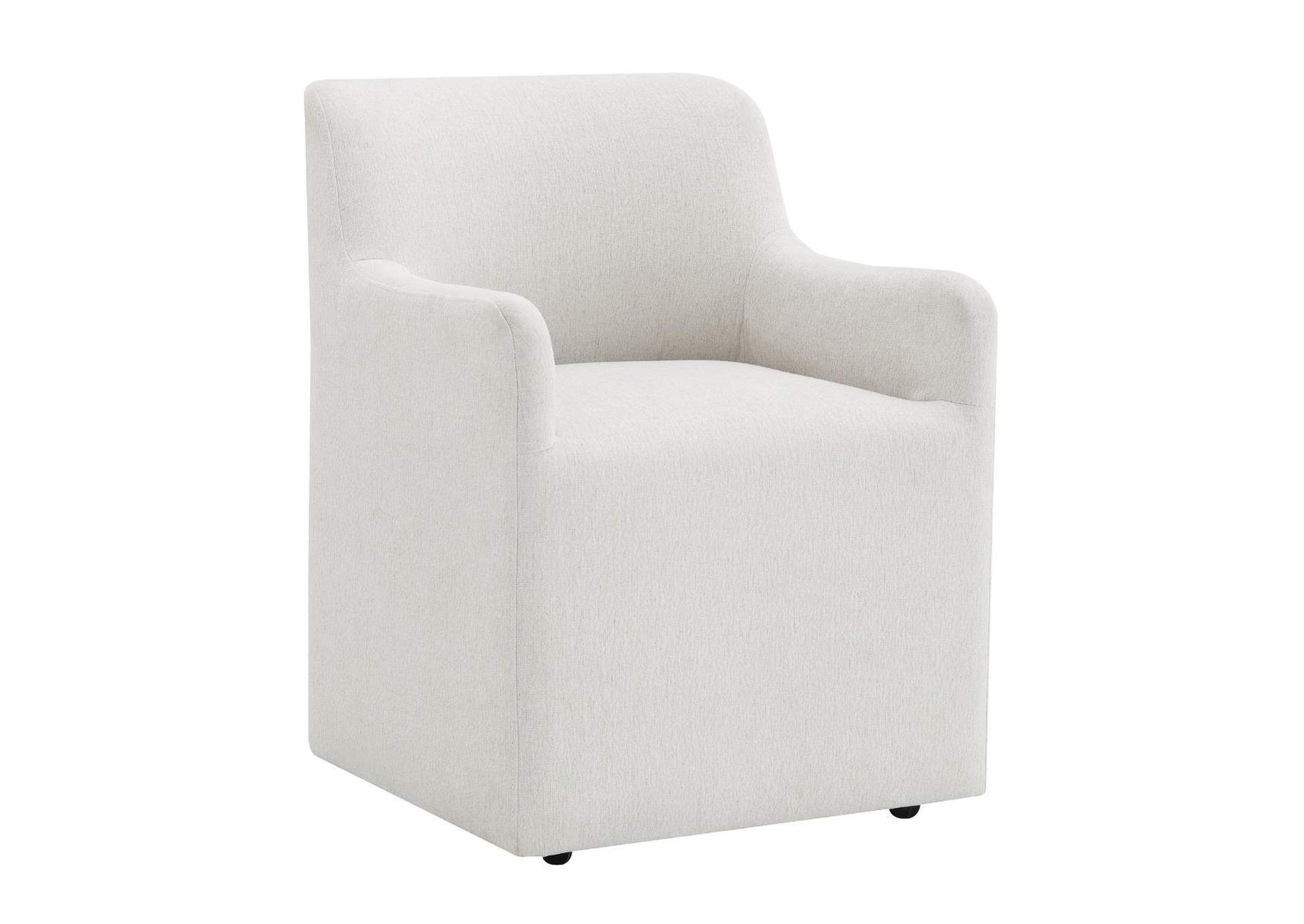 Cafell Arm Chair with Swivel Casters image 4