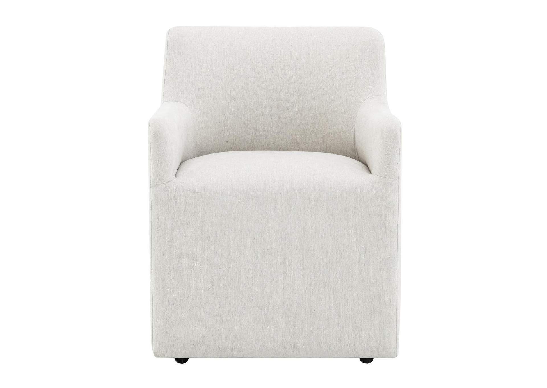 Cafell Arm Chair with Swivel Casters image 5