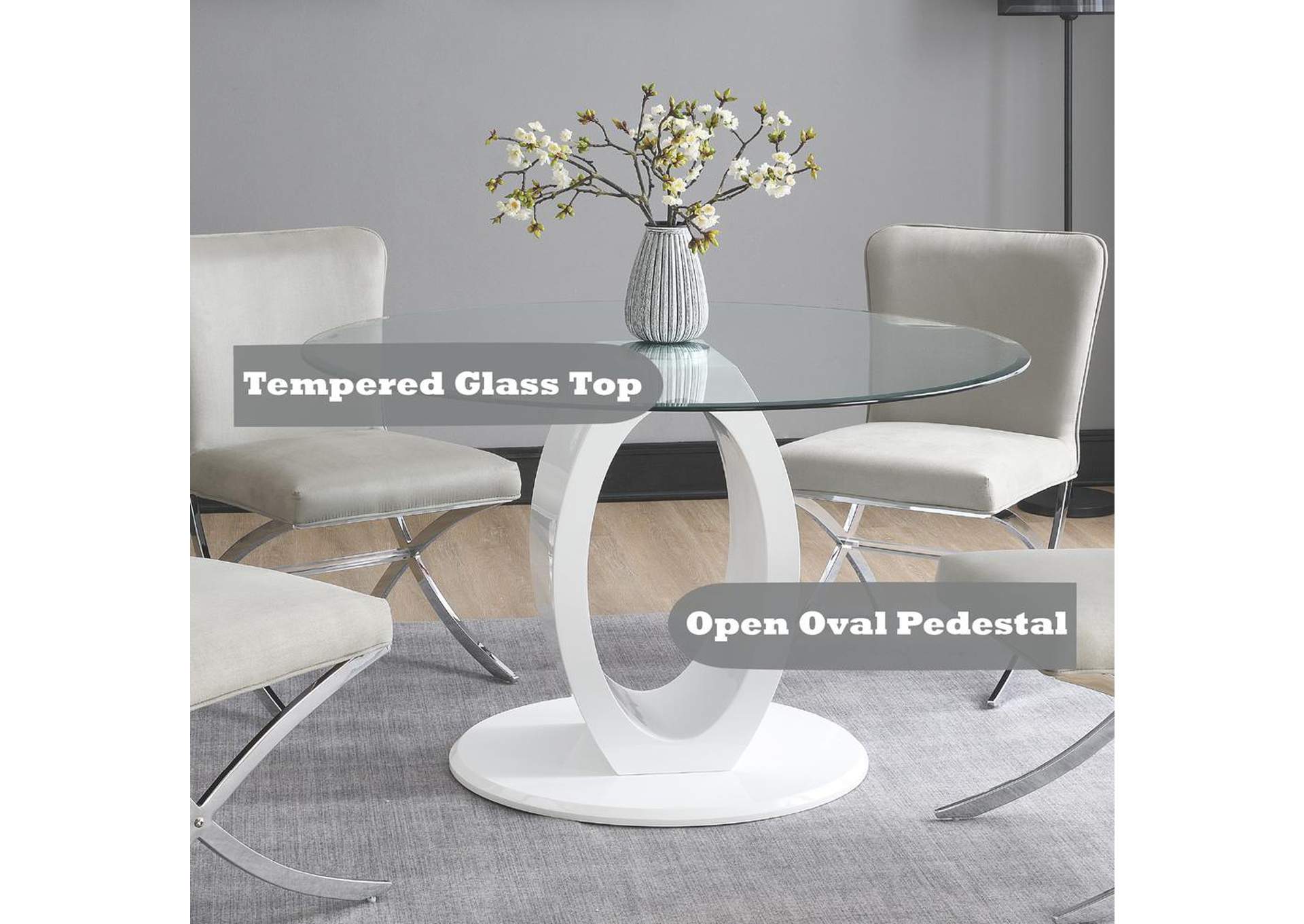 Larry Round Dining Table image 8