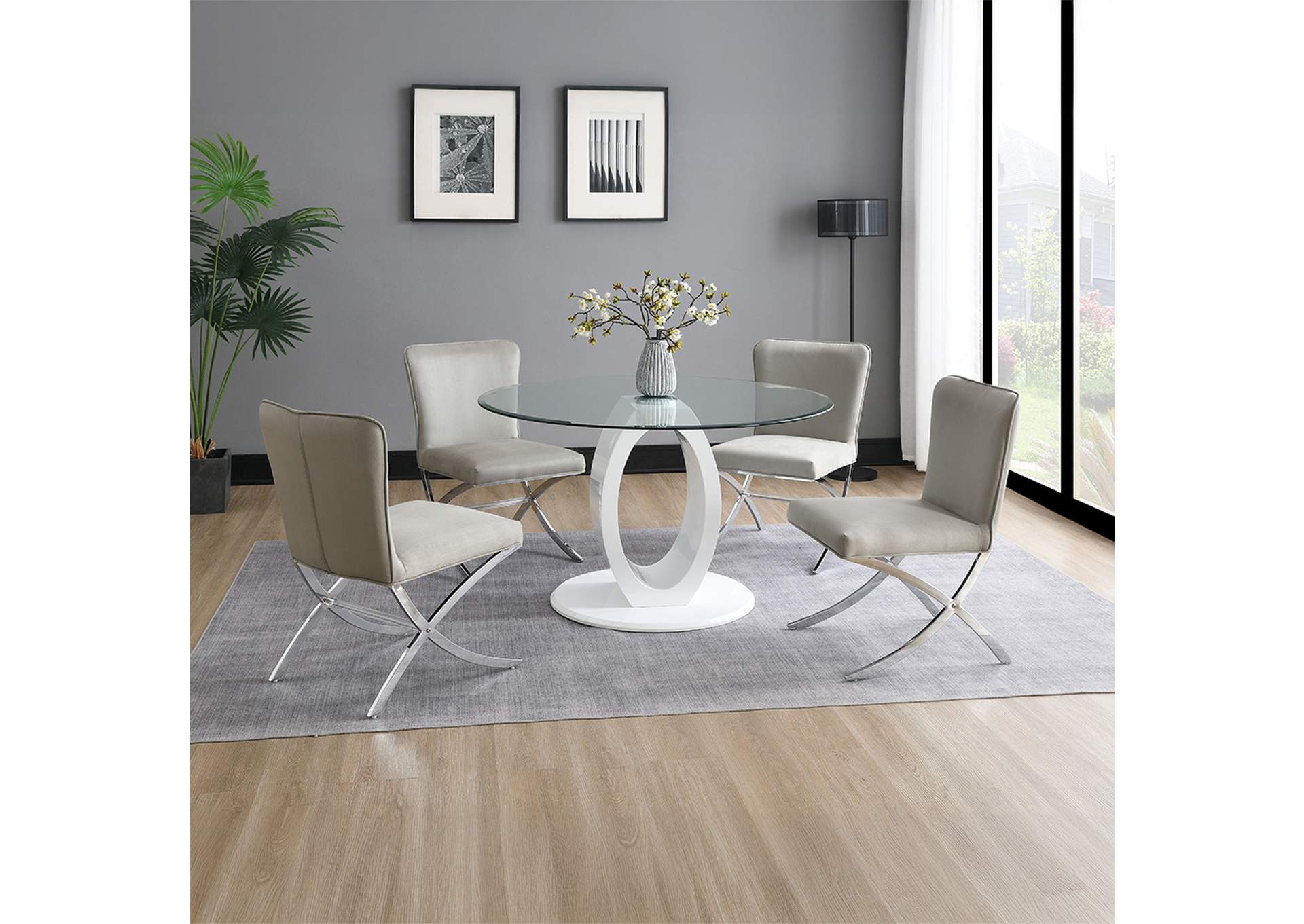 Larry Round Dining Table image 6