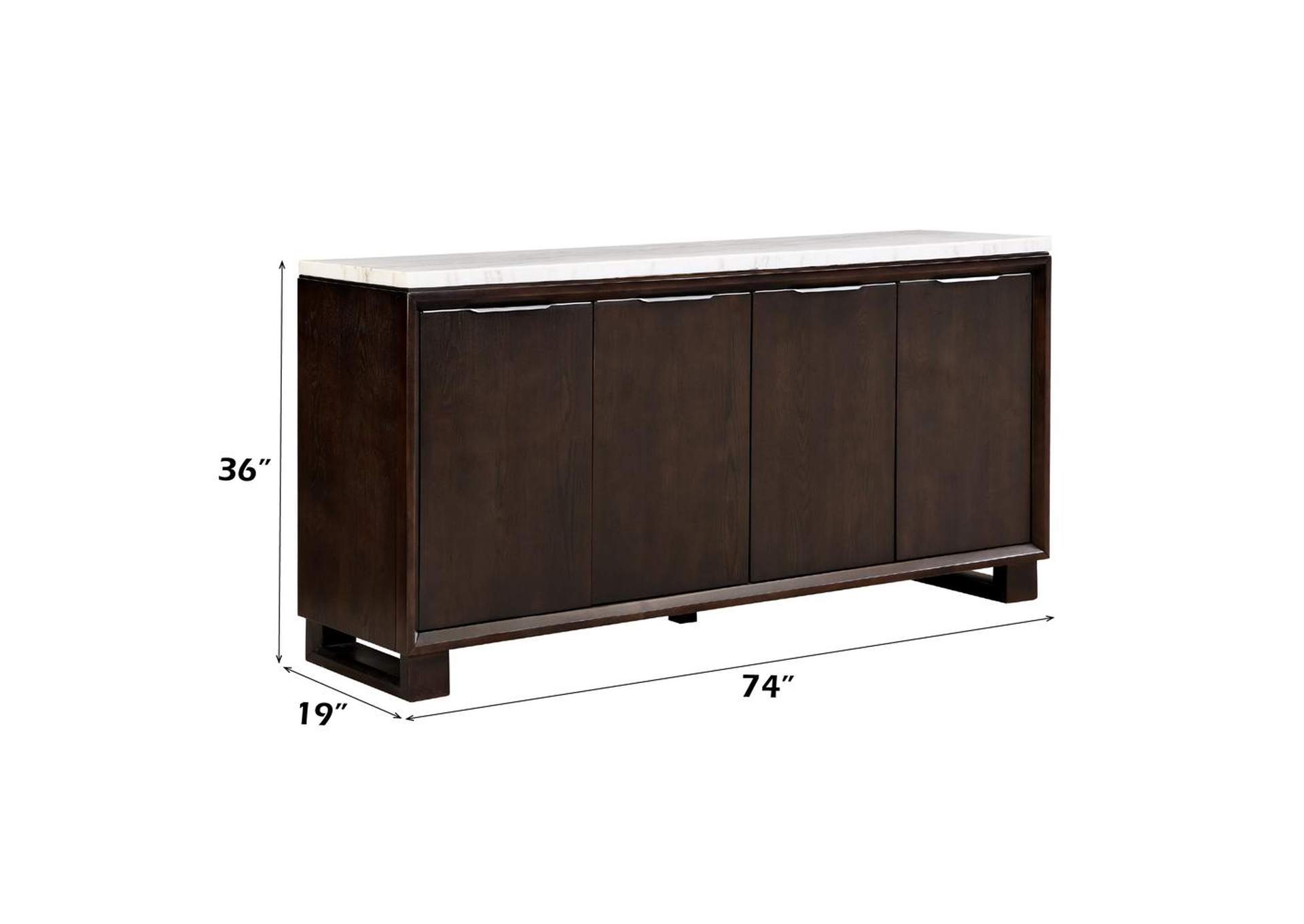 Edwyn Server with Marble Top image 7