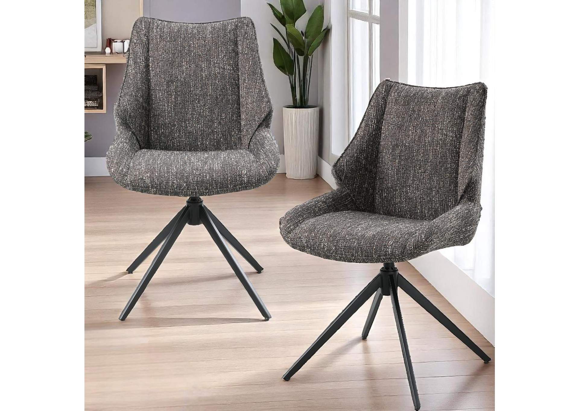 Malika Side Chair with Swivel - Set of 2 image 11