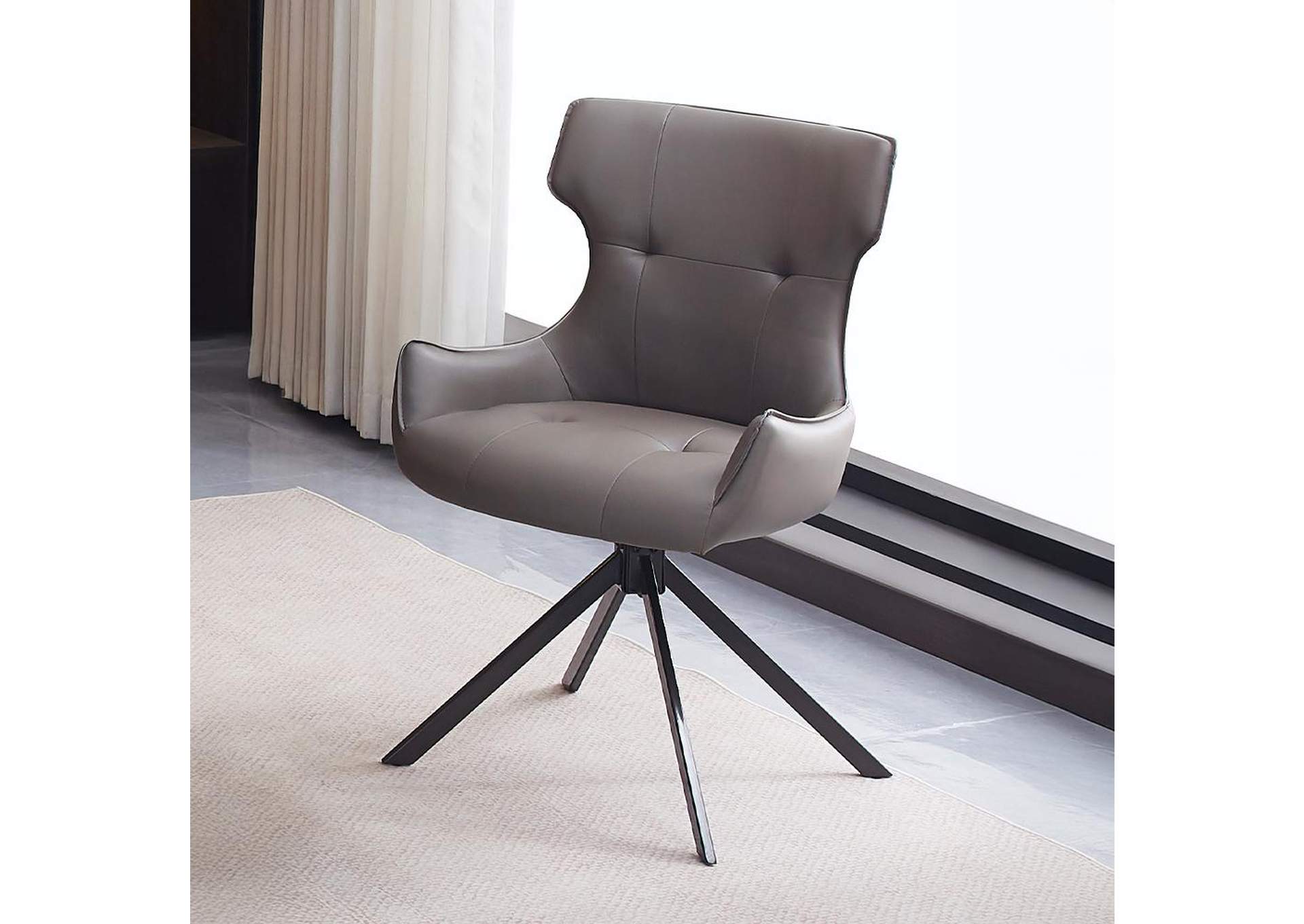 Damita Side Chair with Swivel - Set of 2 image 1