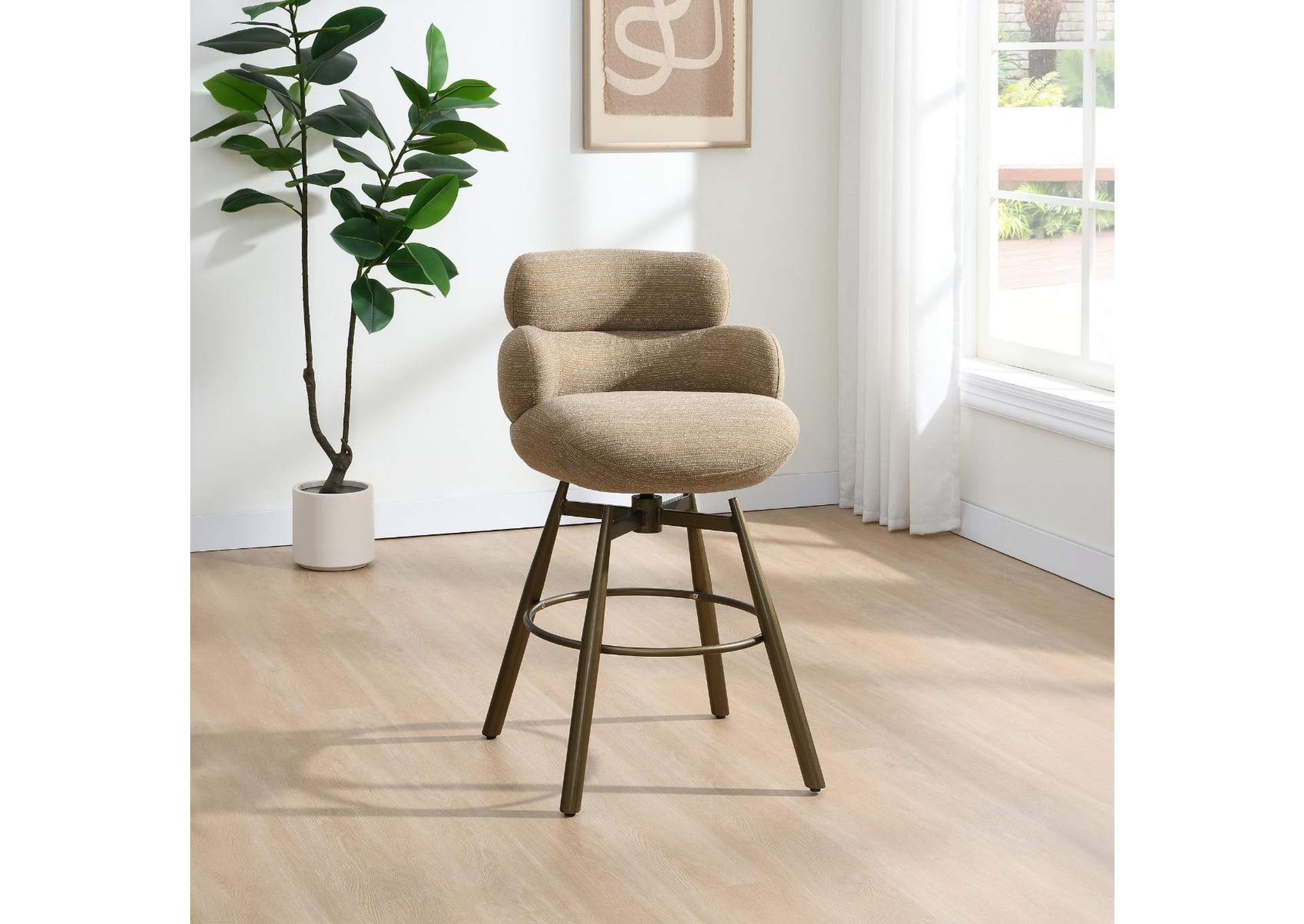 Jena Counter Height Chair with Swivel image 1