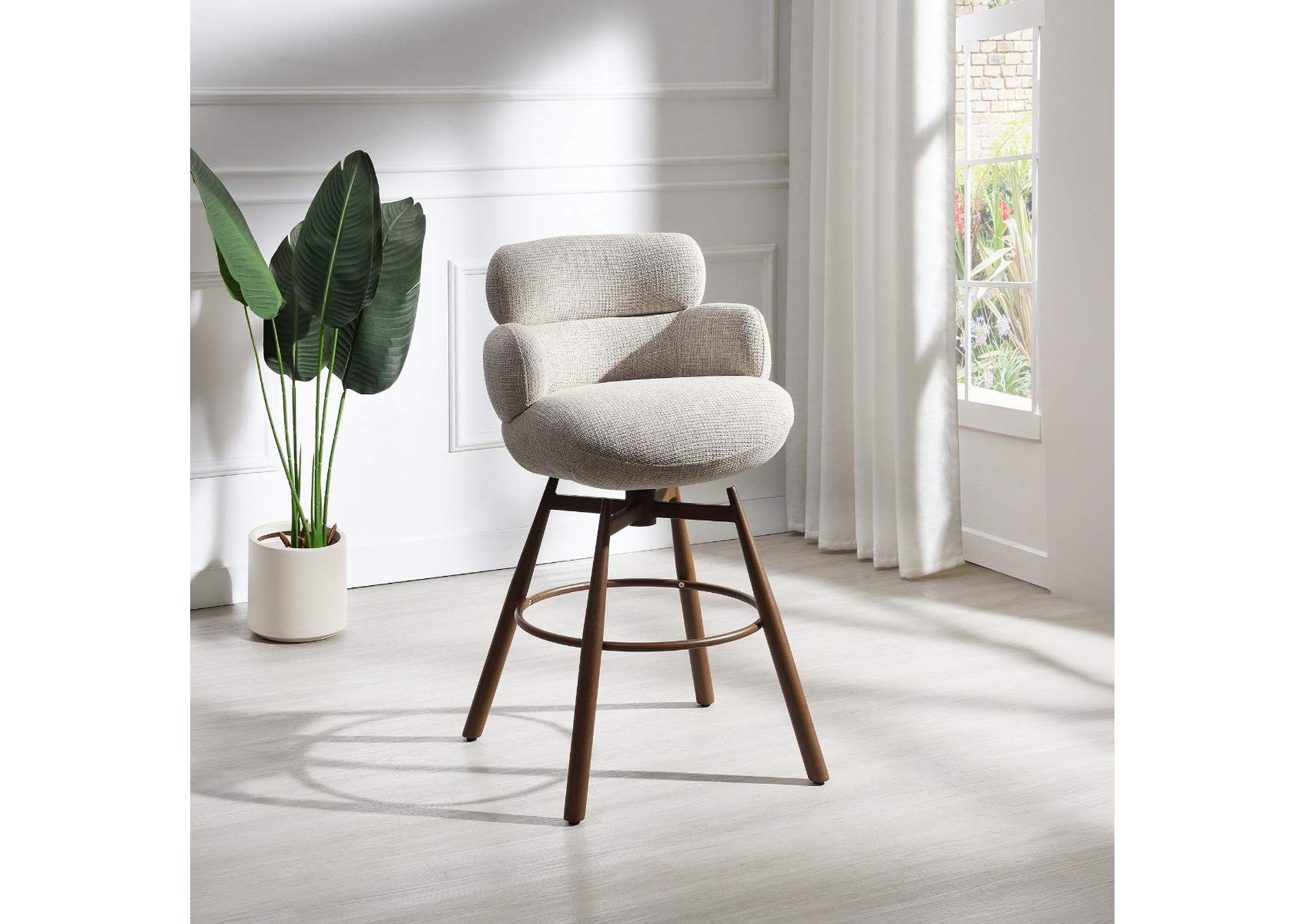 Jena Counter Height Chair with Swivel image 1