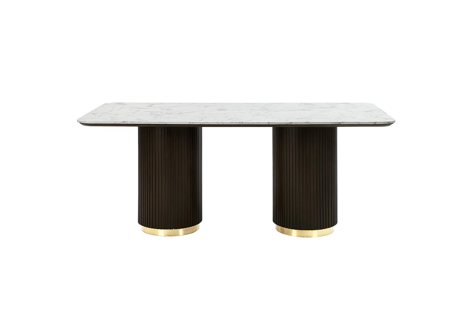Clayten Dining Table with Marble Top