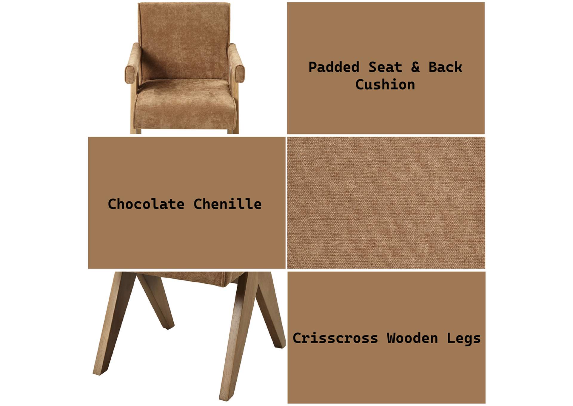 Zoey Arm Chair - Set of 2 image 10