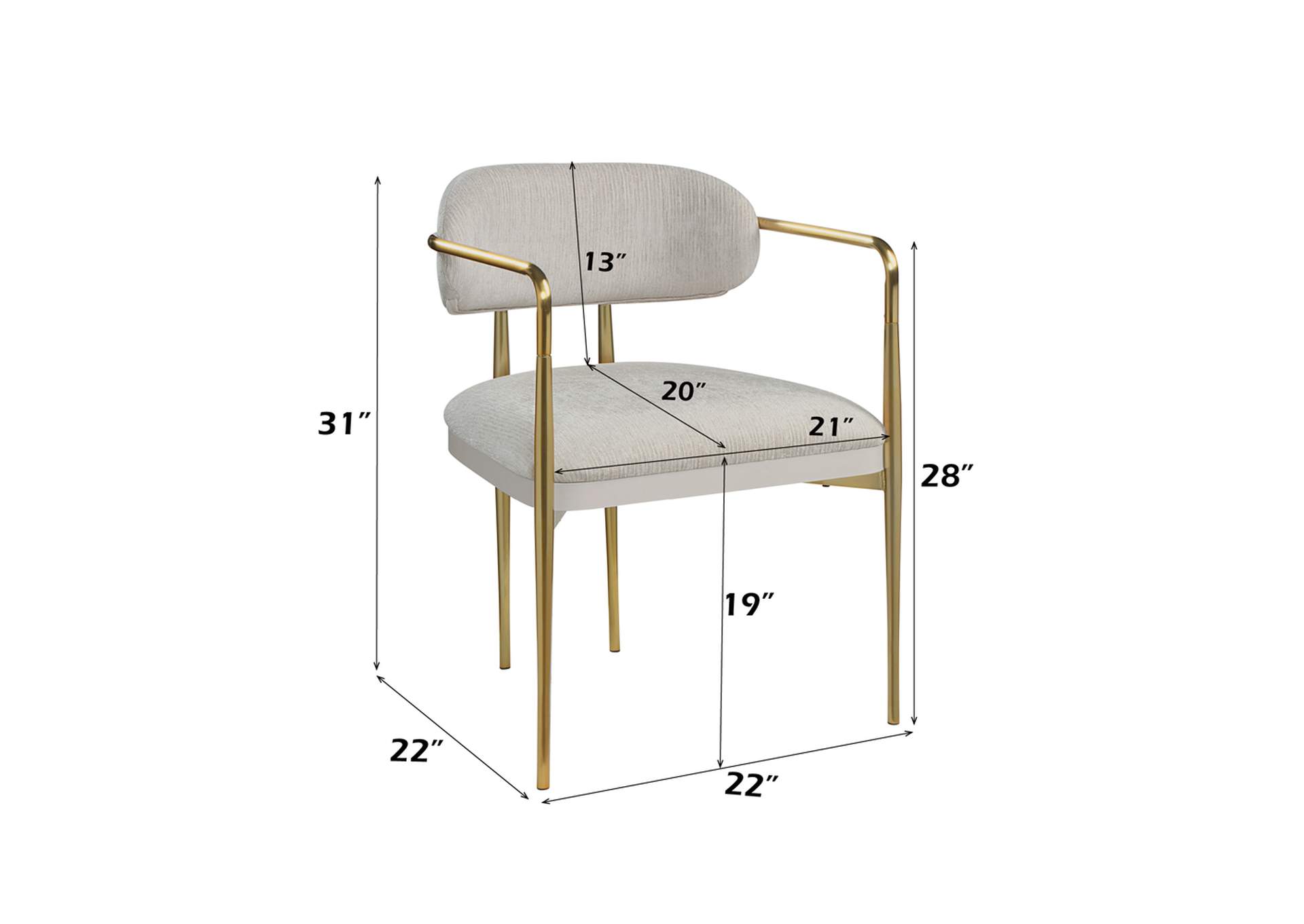 Zayn Arm Chair - Set of 2 image 8