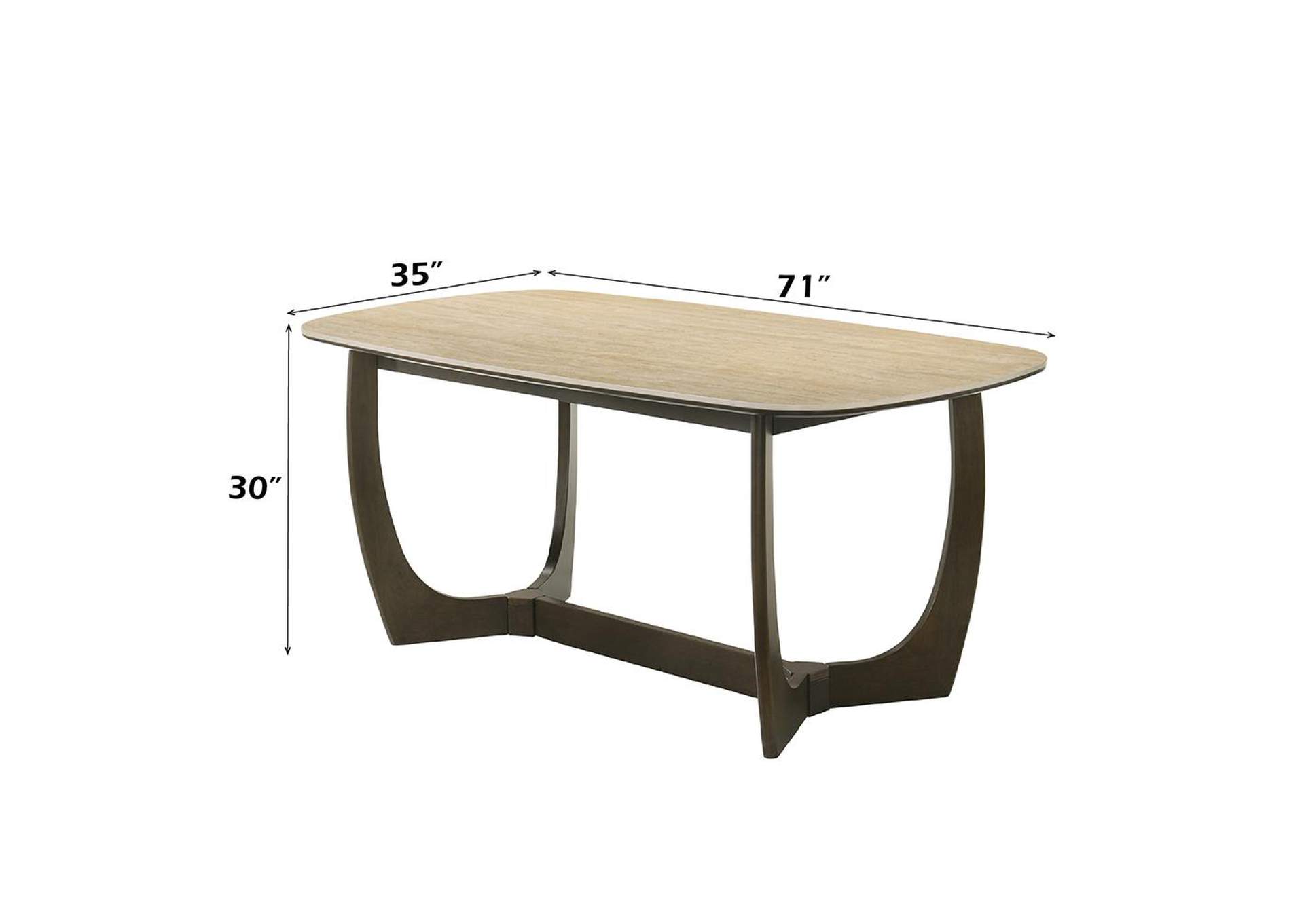 Davita Dining Table with Ceramic Top image 7