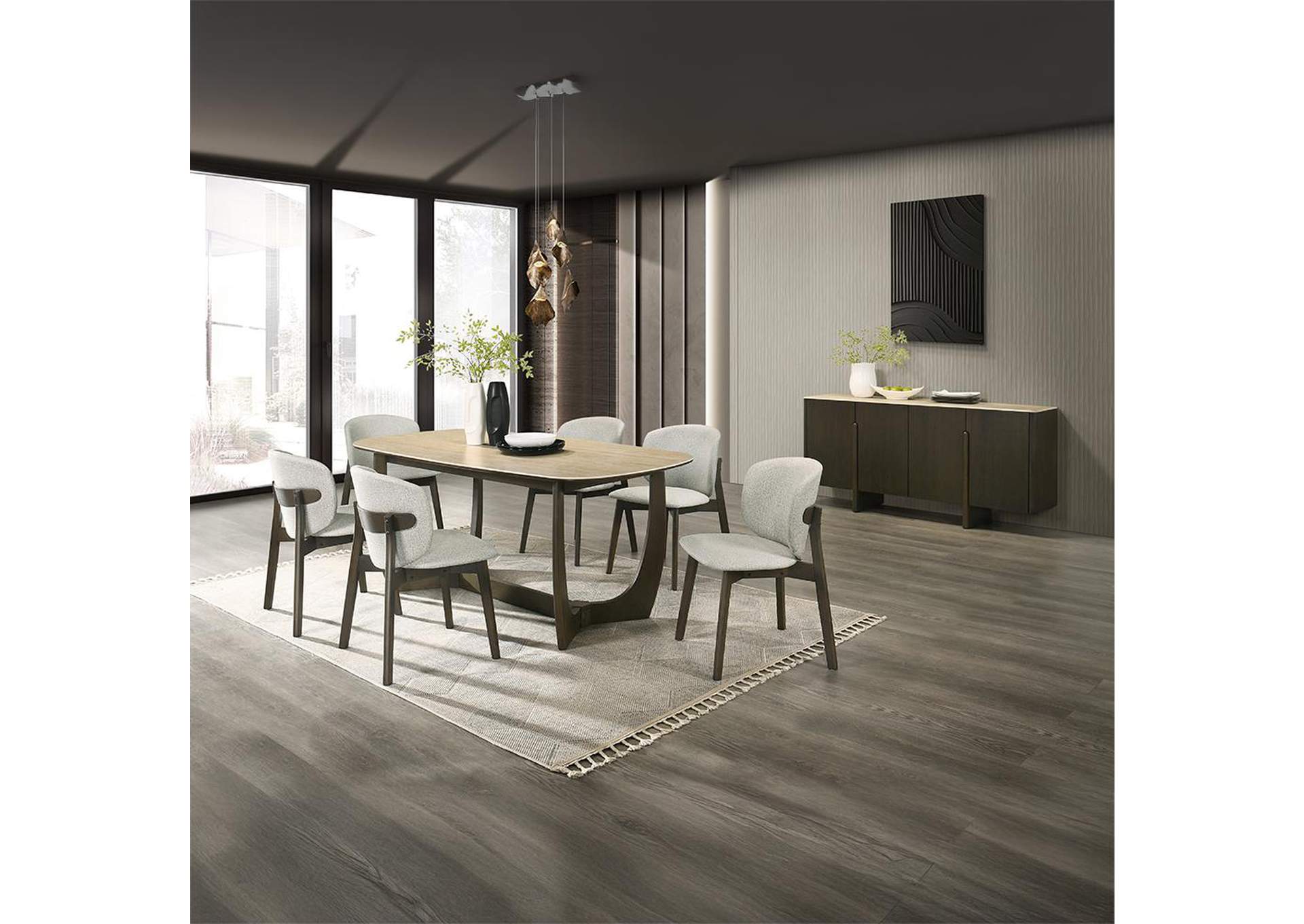 Davita Dining Table with Ceramic Top image 3