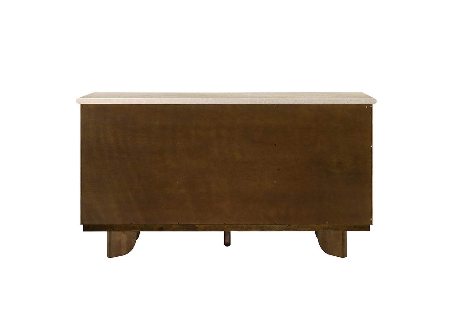 Kasha Server with Natural Marble Top image 6