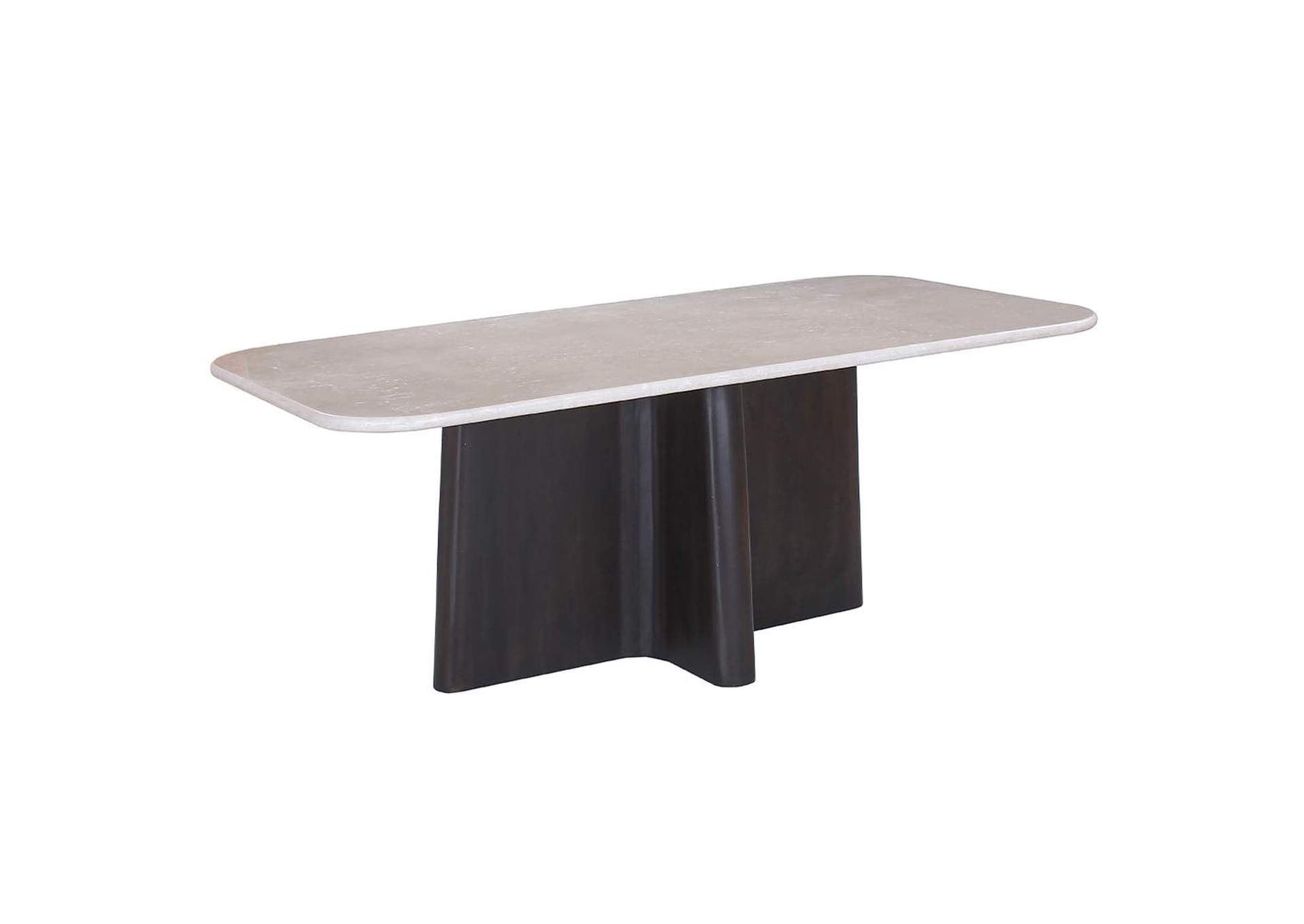 Jacory Dining Table with Bottocino Marble Top image 4