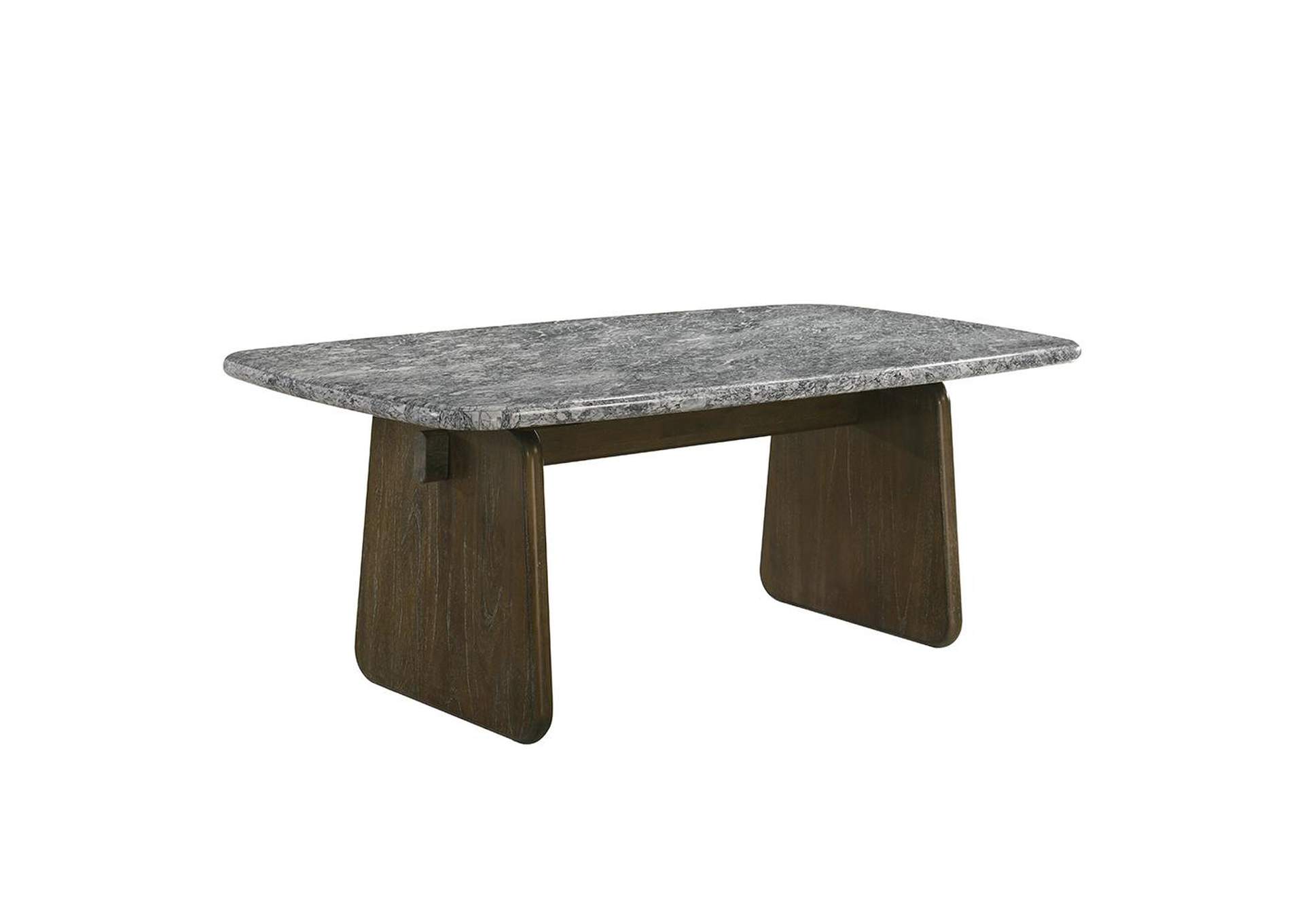 Dillon Dining Table with Natural Marble Top image 3